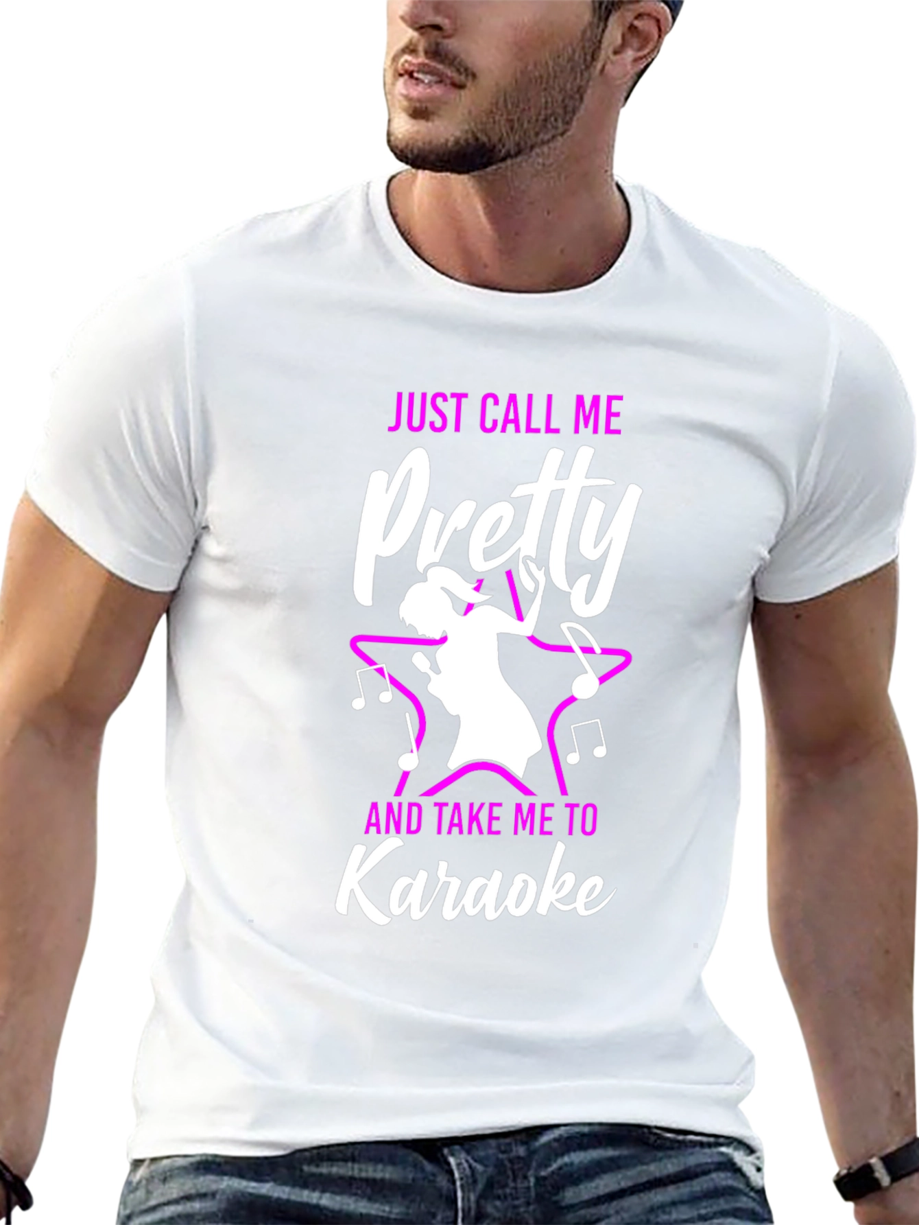 Just Call Me Pretty Karaoke T-Shirt
