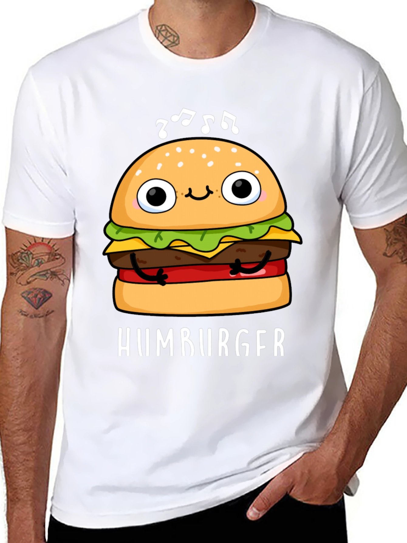Hum-Burger Funny T-Shirt