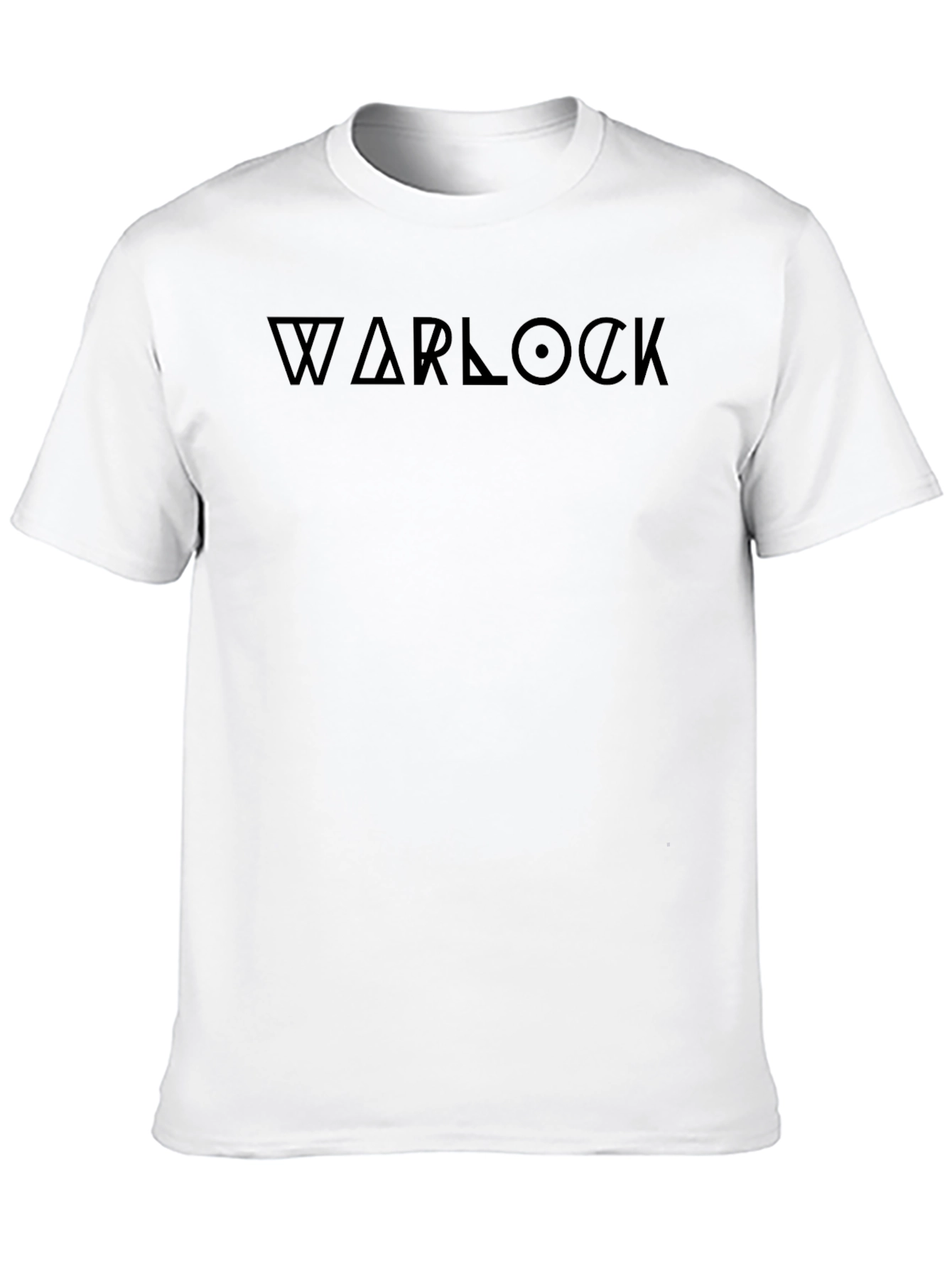 Warlock Graphic Tee - Stylish Black Cotton T-Shirt