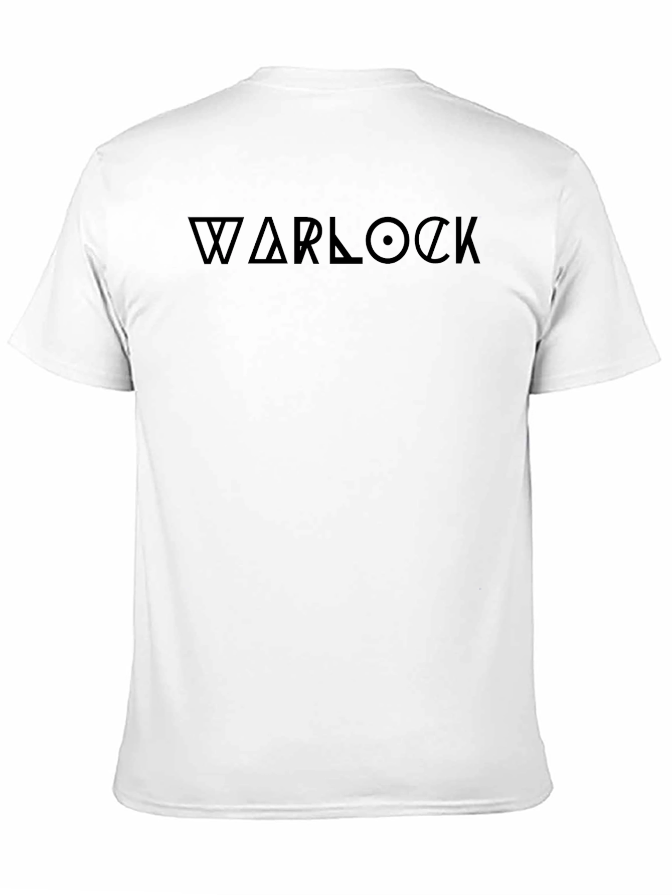Warlock Graphic Tee - Stylish Black Cotton T-Shirt