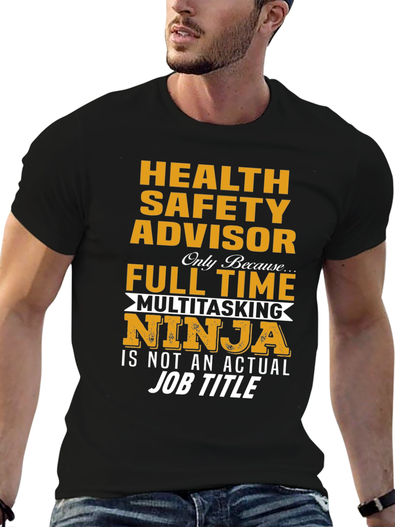 Health Safety Advisor Ninja T-Shirt