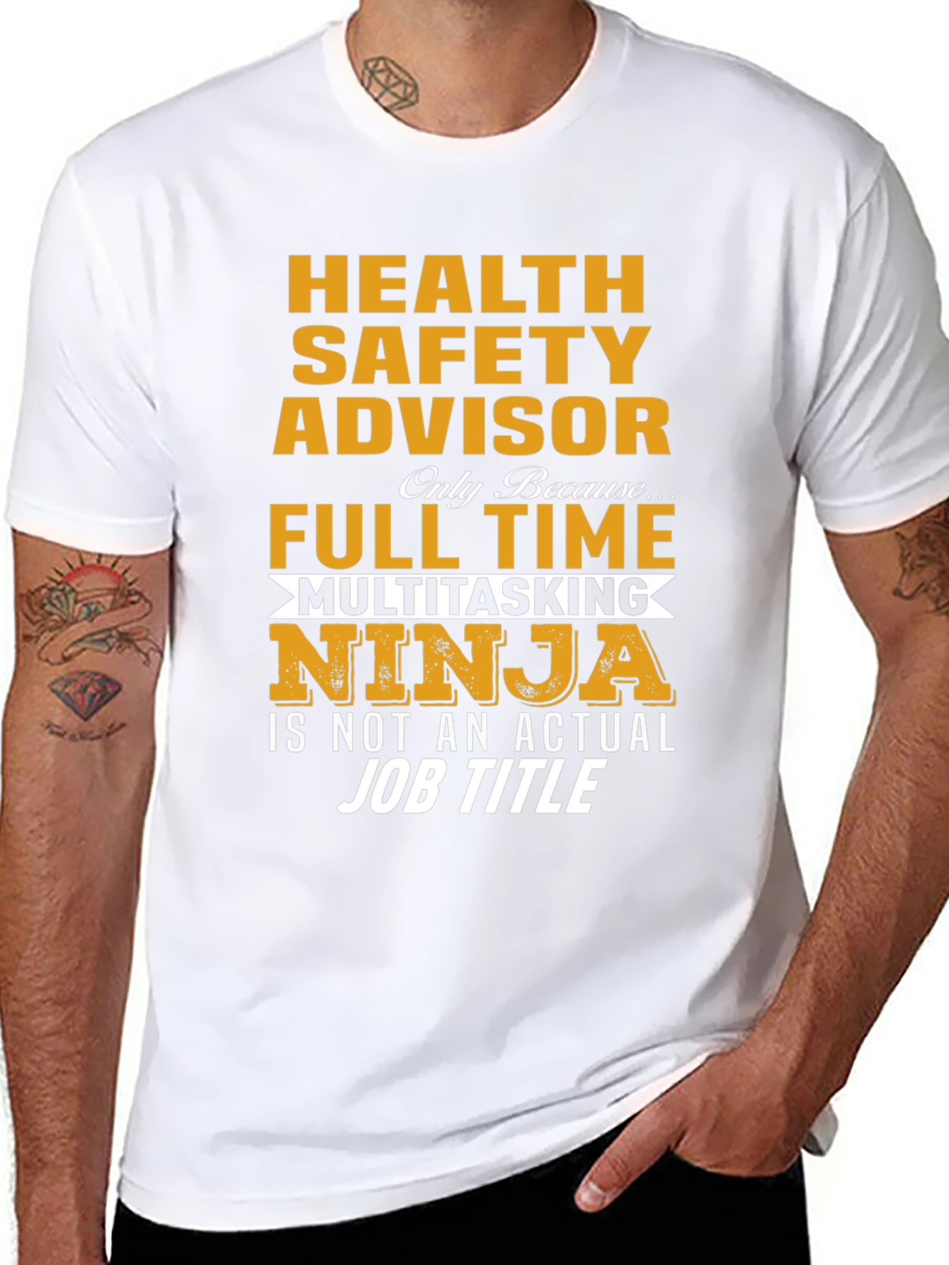 Health Safety Advisor Ninja T-Shirt
