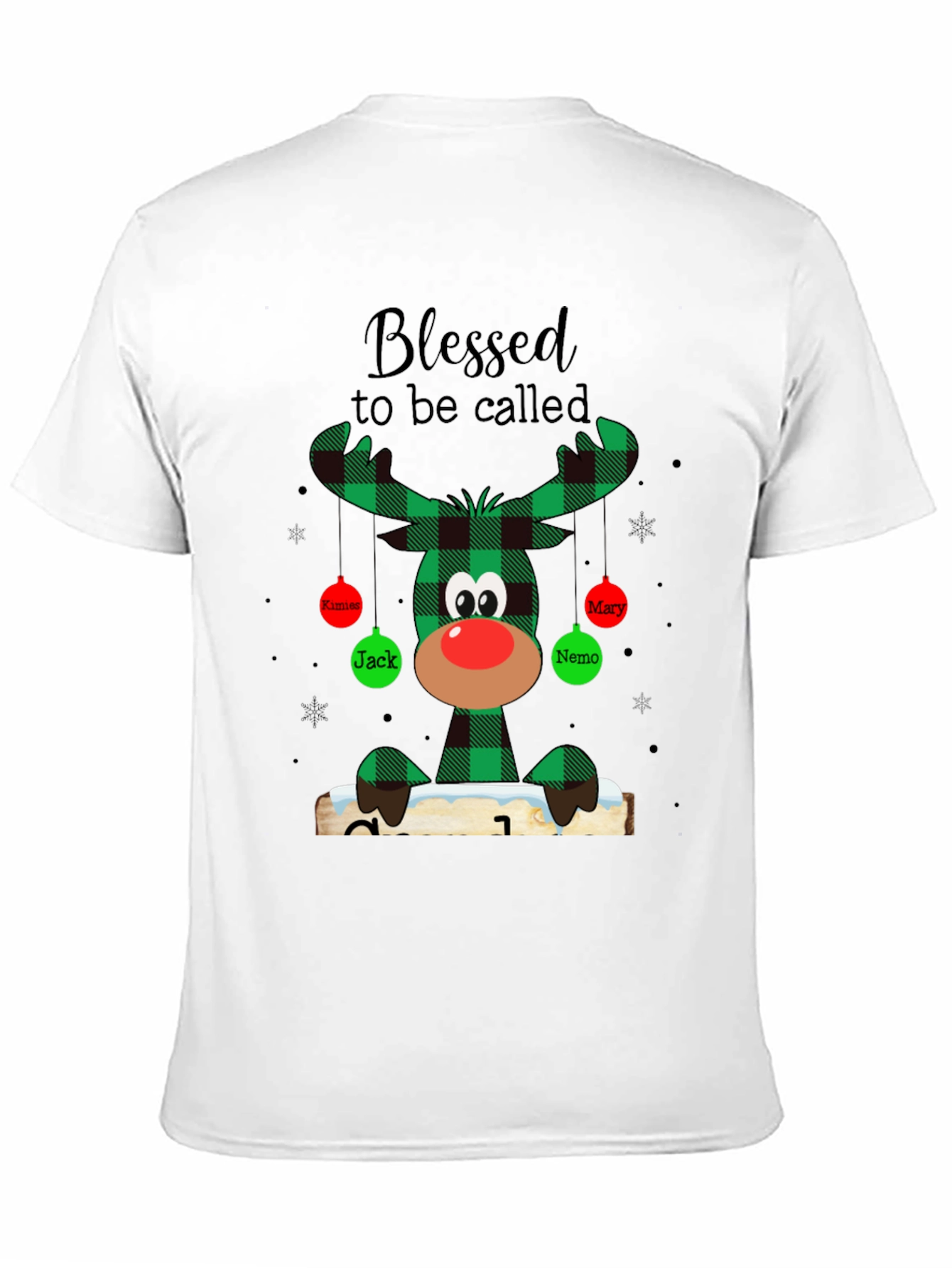 Festive Reindeer Christmas T-Shirt