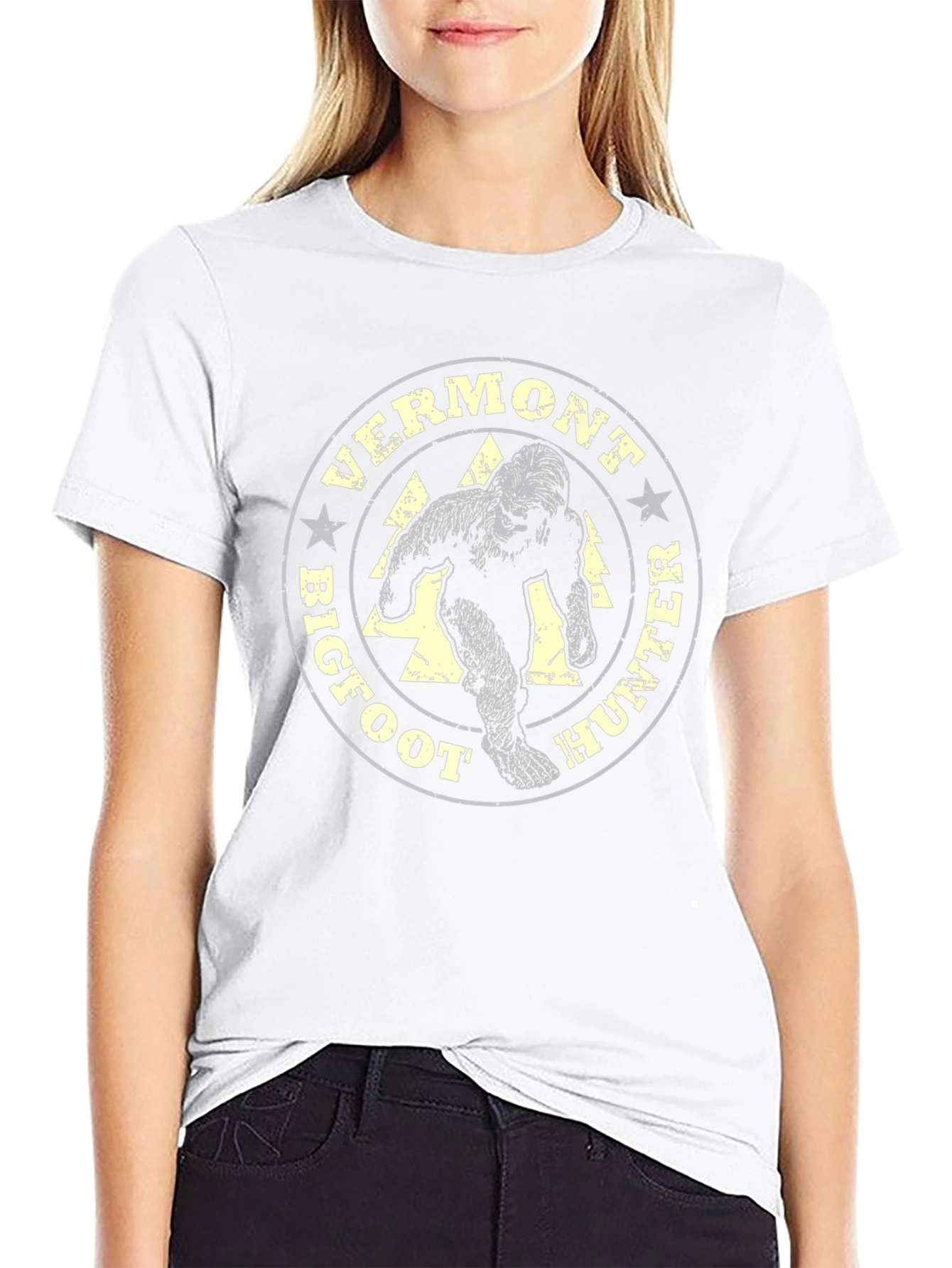 Vermont Bigfoot Hunter Graphic Tee
