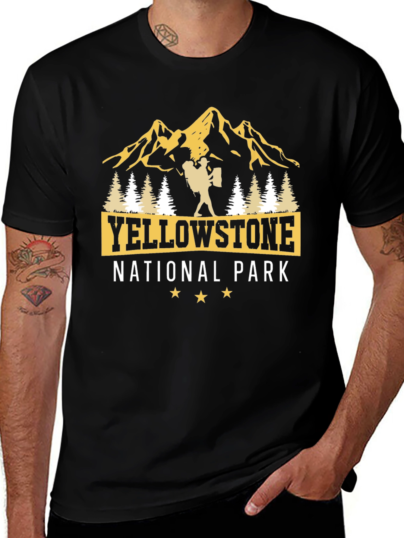 Yellowstone National Park Graphic T-Shirt