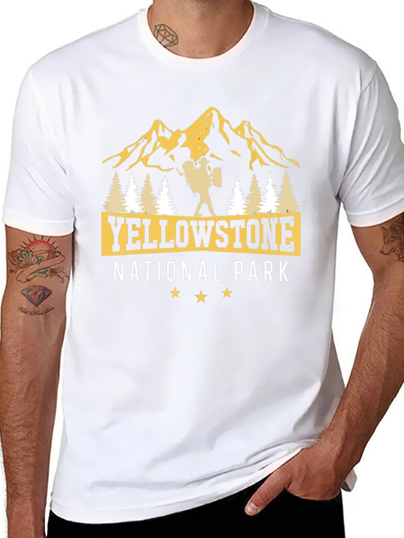 Yellowstone National Park Graphic T-Shirt