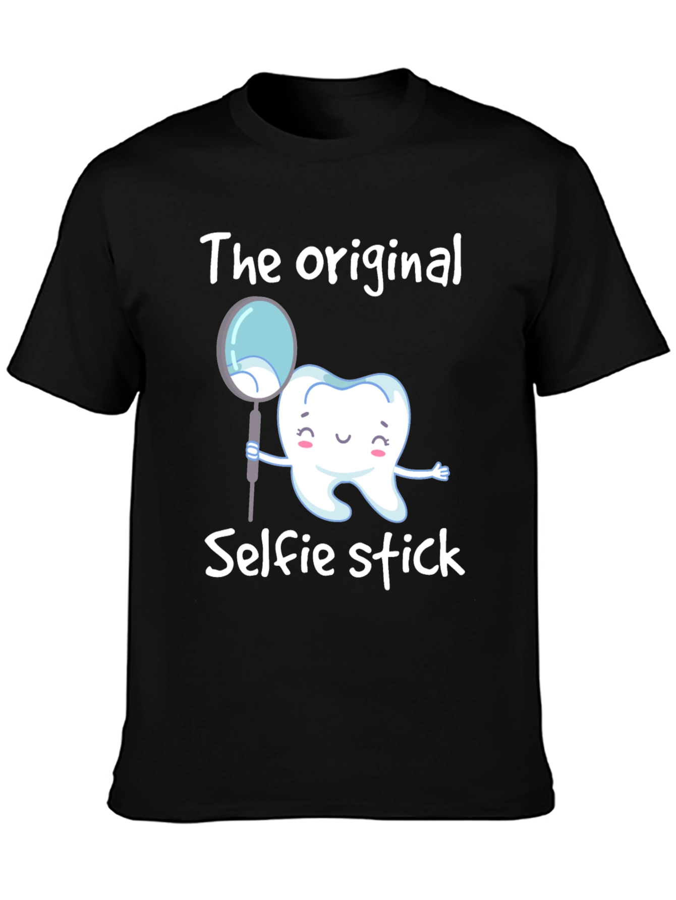 Funny Dental Hygienist Selfie Stick T-Shirt