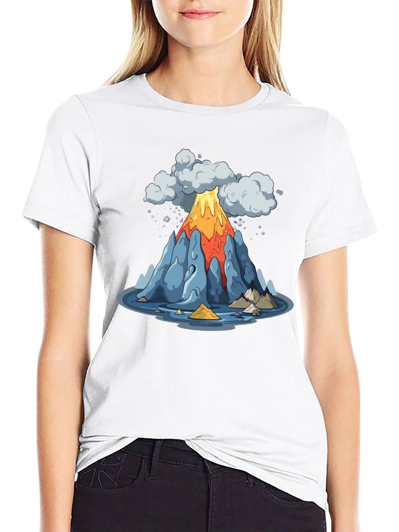 Volcano T-Shirt - Erupting Style