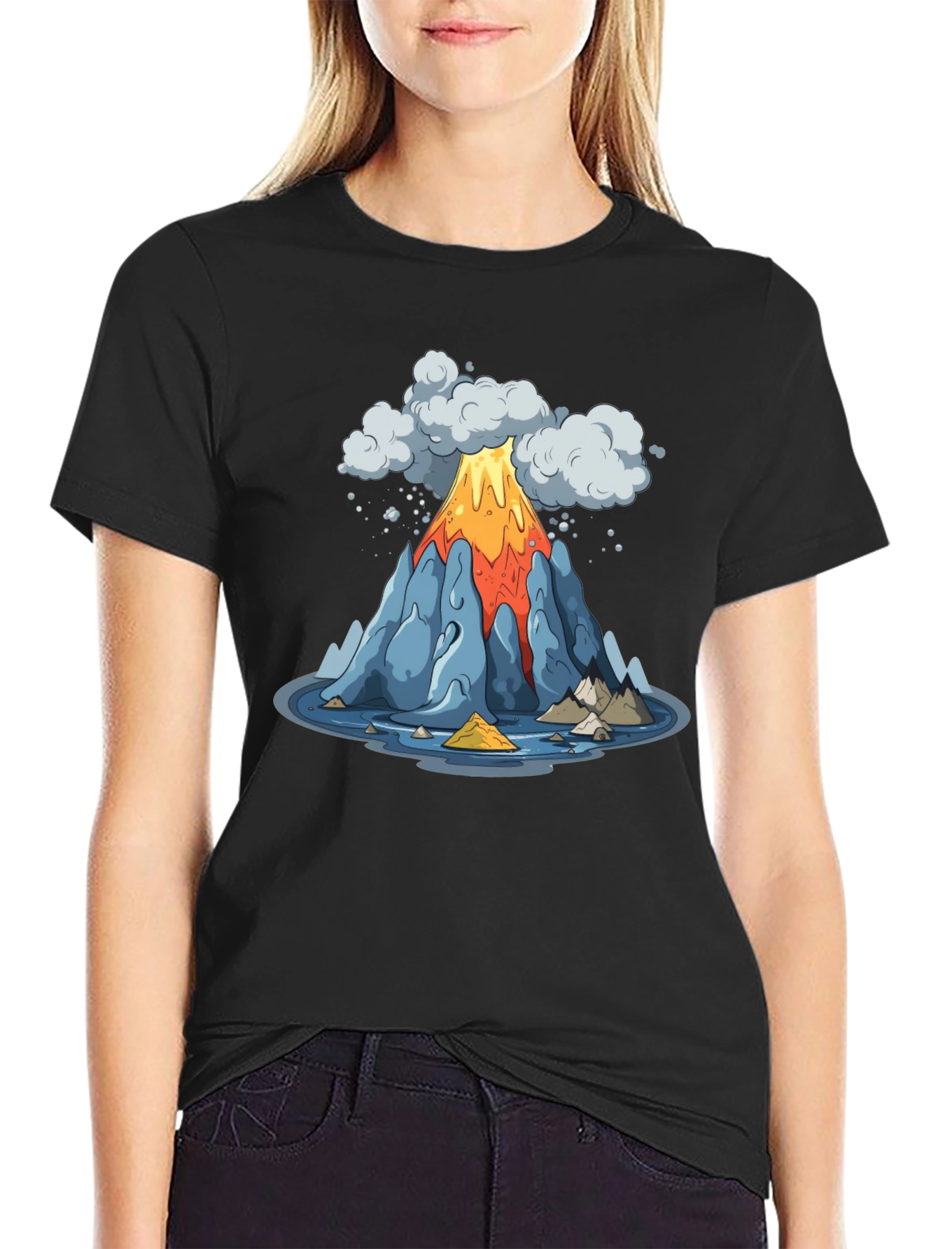 Volcano T-Shirt - Erupting Style