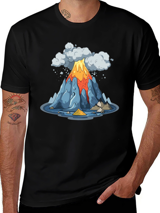 Volcano T-Shirt - Erupting Style