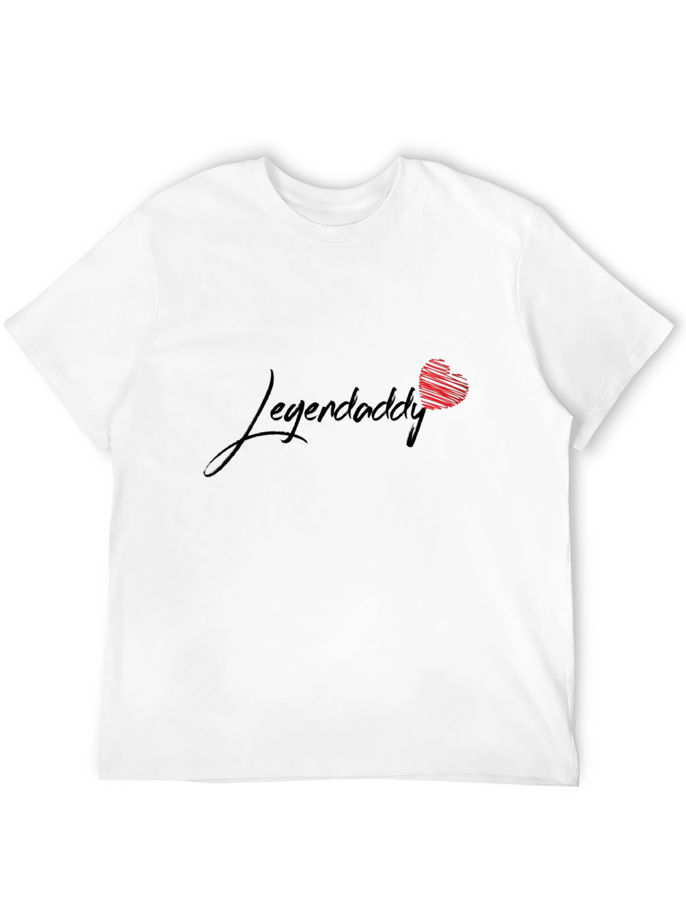 Legendaddy Black T-Shirt with Heart