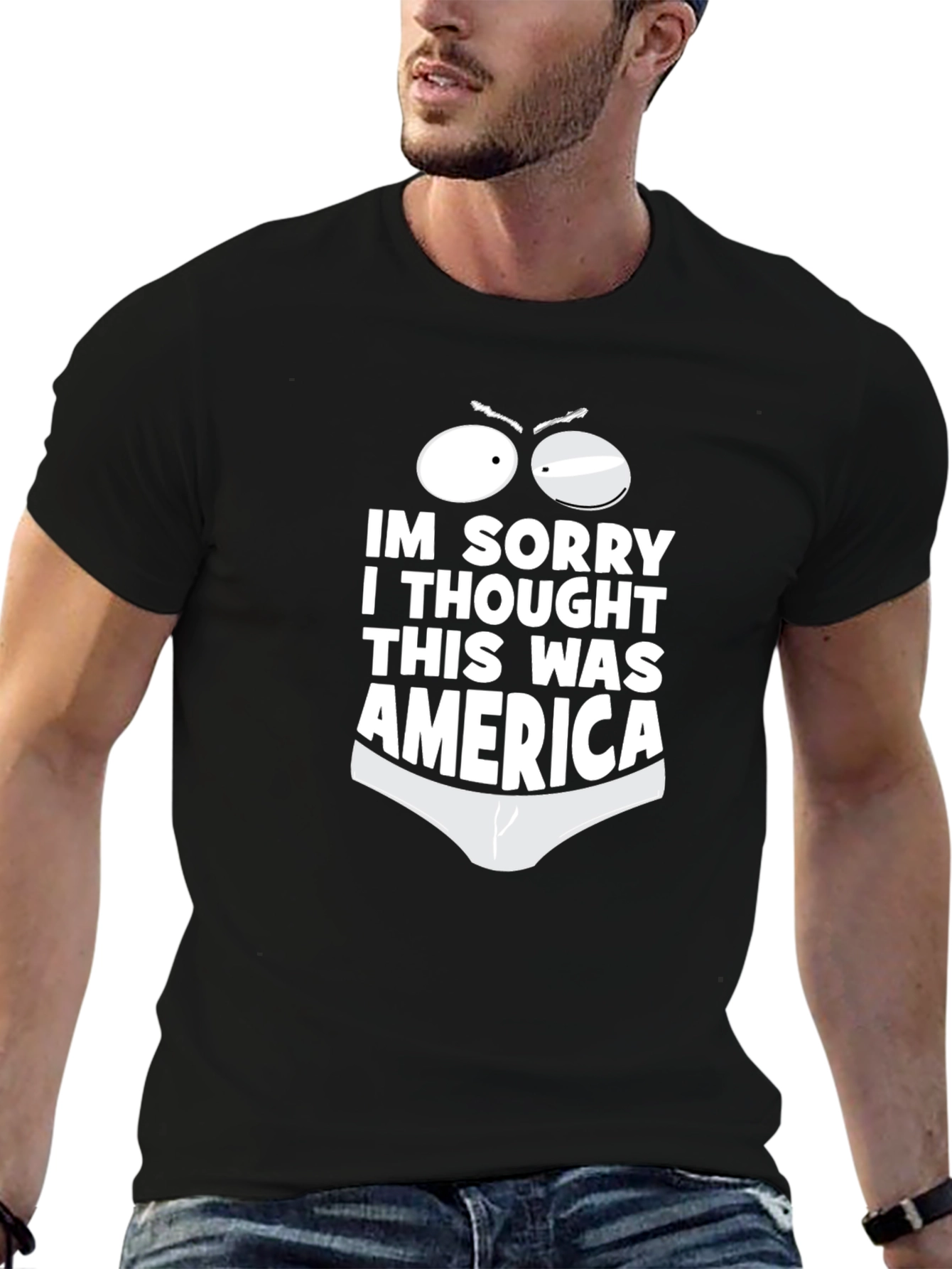 Funny America T-Shirt: I Thought This Was America Tee