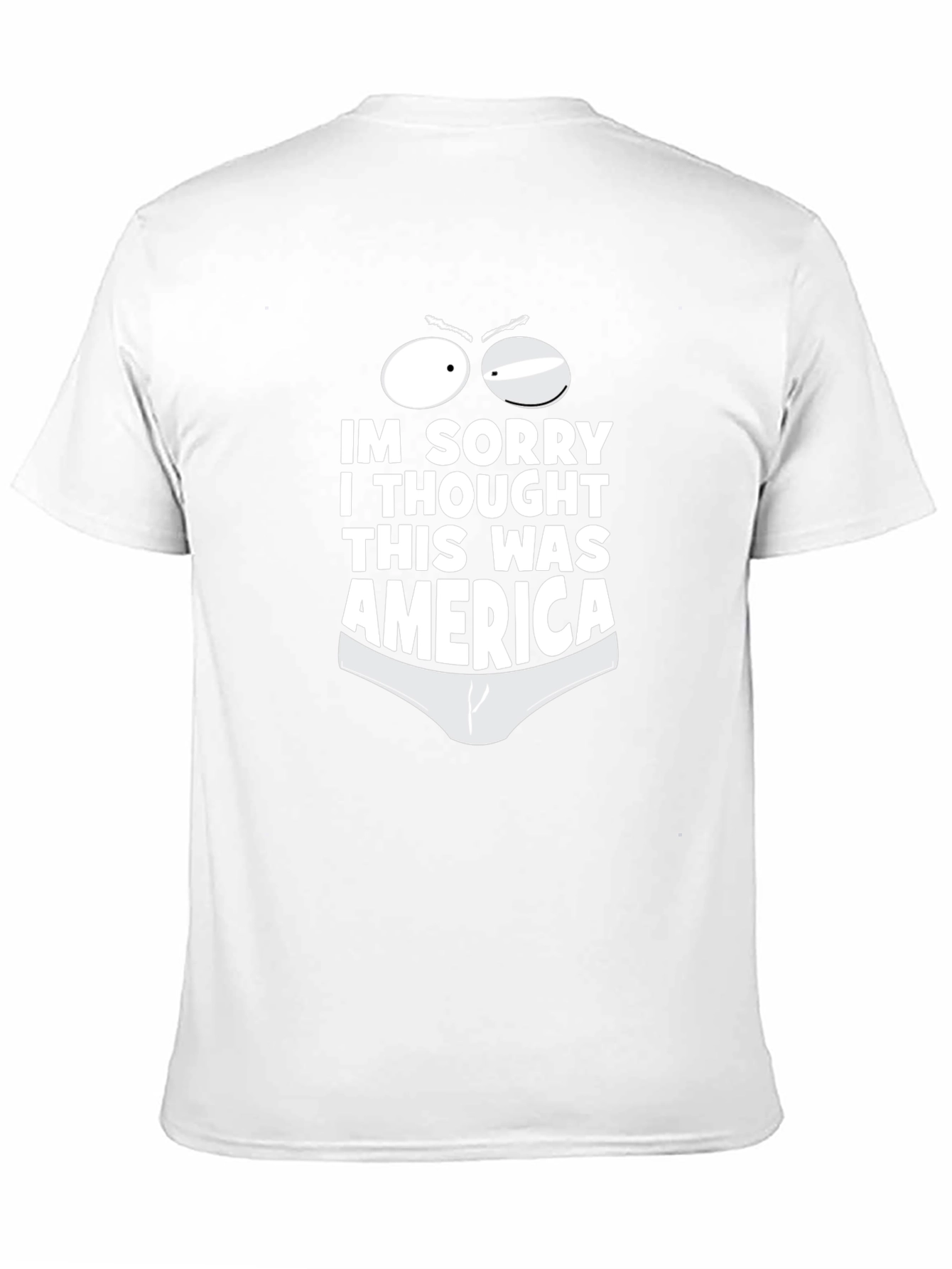 Funny America T-Shirt: I Thought This Was America Tee
