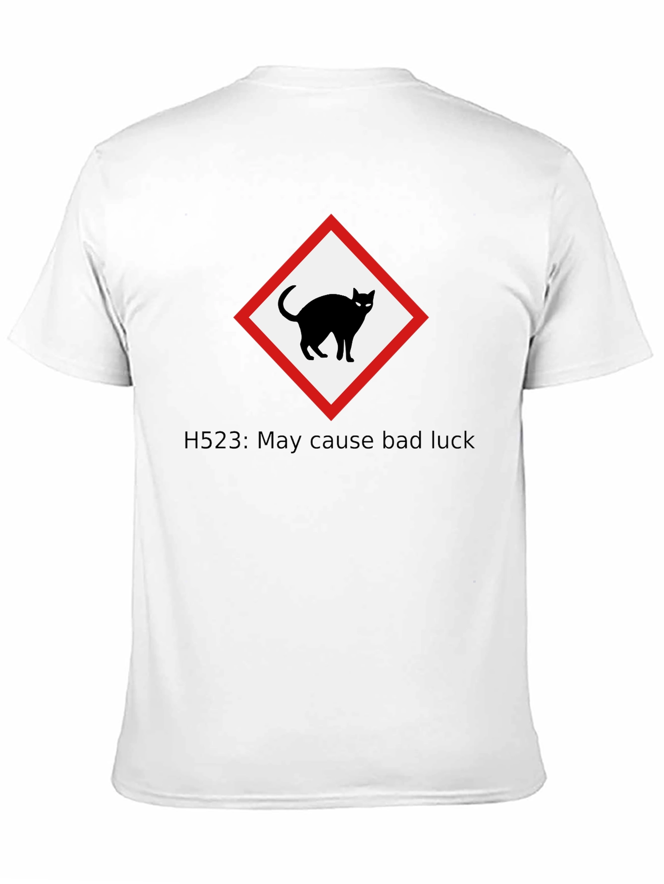 Bad Luck Black Cat Graphic T-Shirt