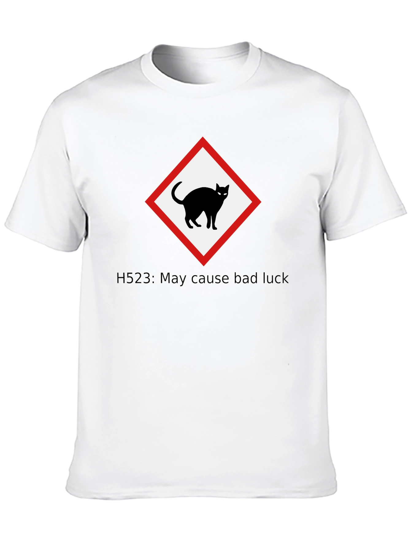 Bad Luck Black Cat Graphic T-Shirt
