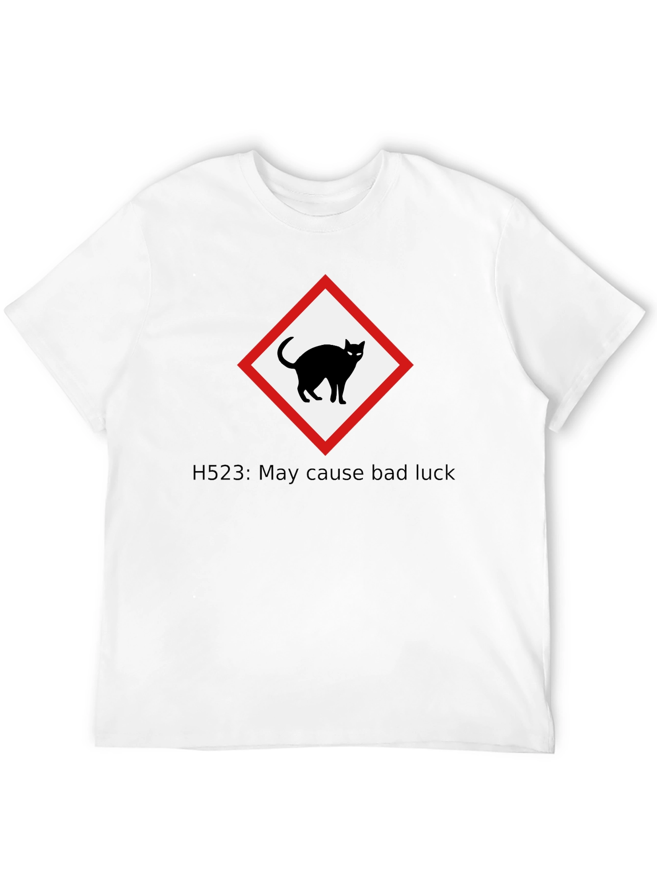 Bad Luck Black Cat Graphic T-Shirt
