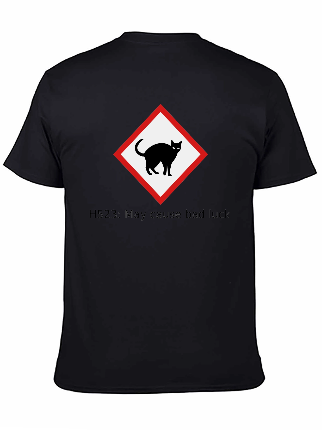 Bad Luck Black Cat Graphic T-Shirt