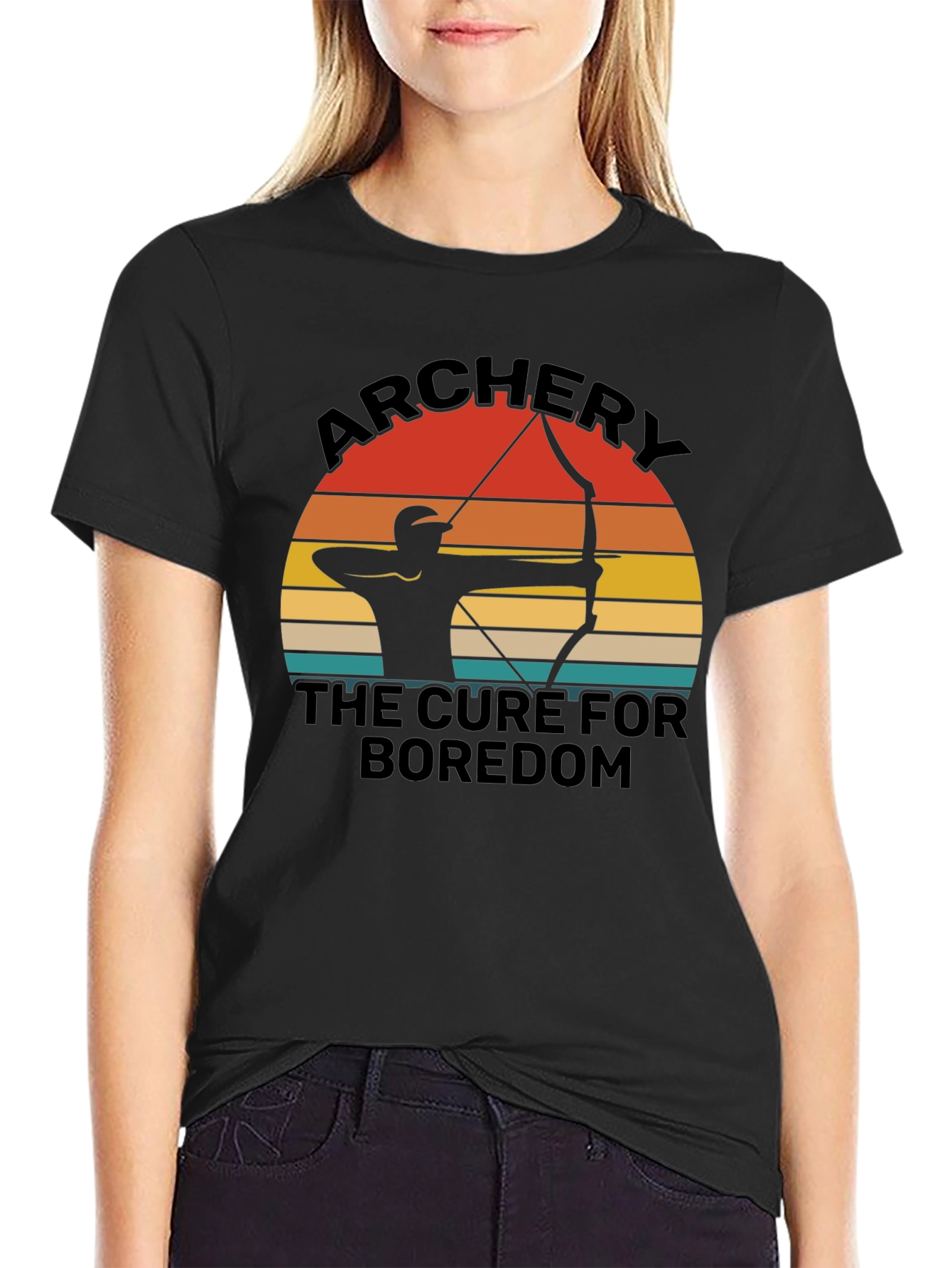 Archery The Cure for Boredom T-Shirt