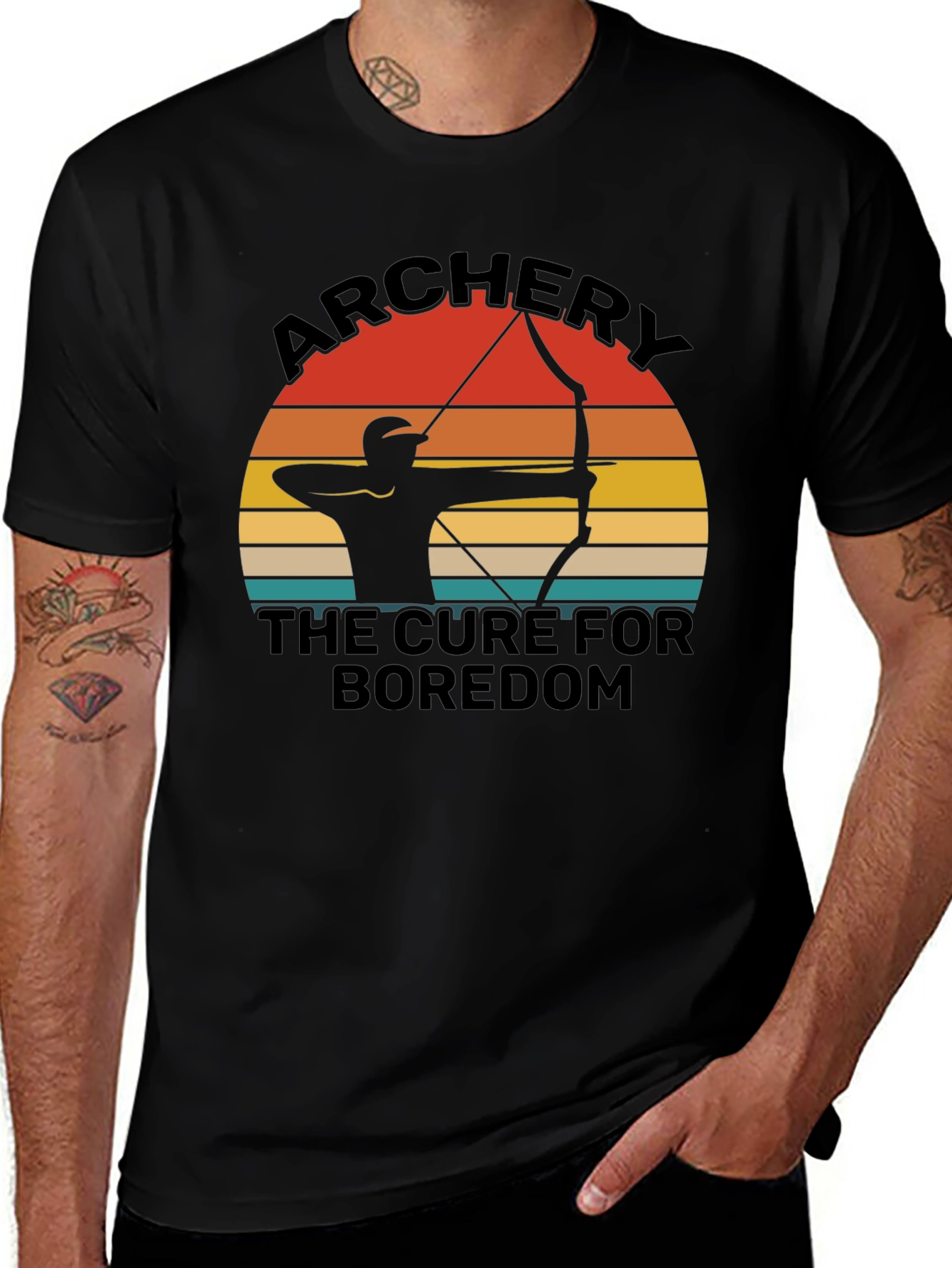 Archery The Cure for Boredom T-Shirt