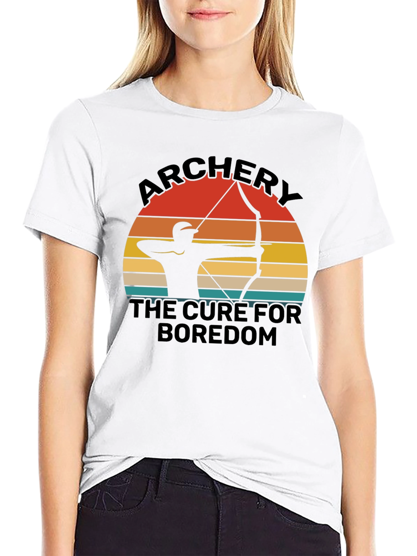 Archery The Cure for Boredom T-Shirt