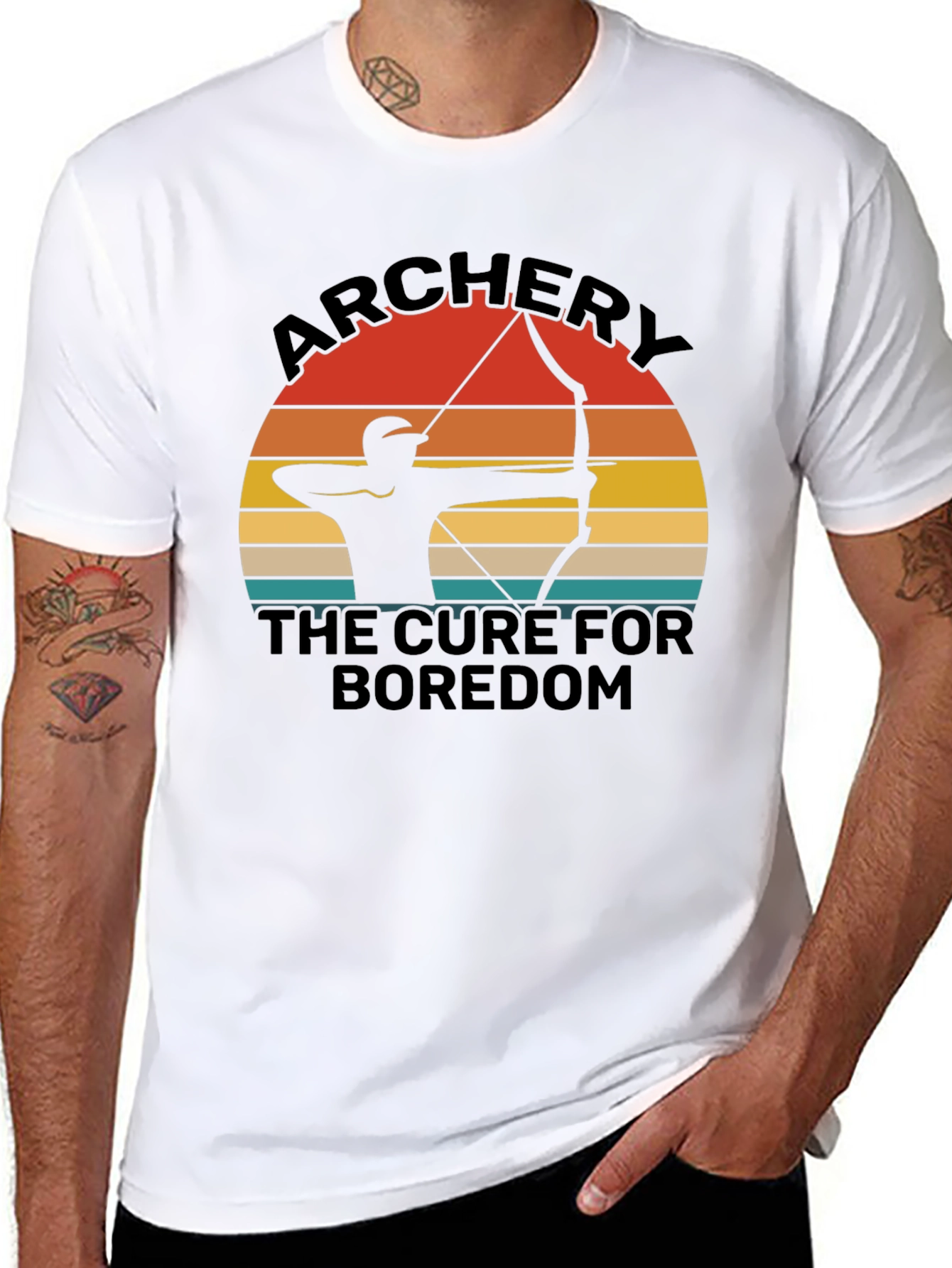 Archery The Cure for Boredom T-Shirt