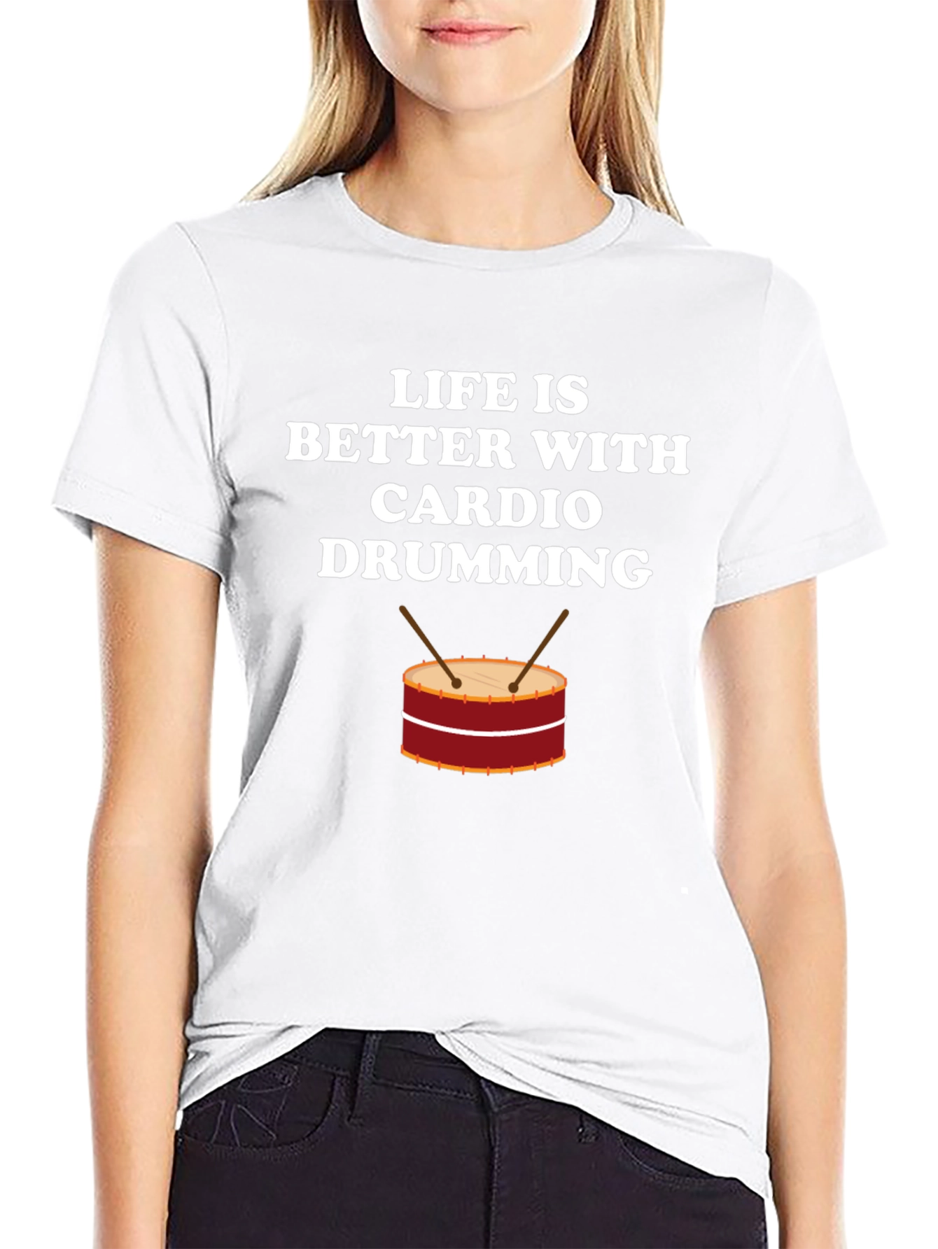 Life is Better with Cardio Drumming T-Shirt