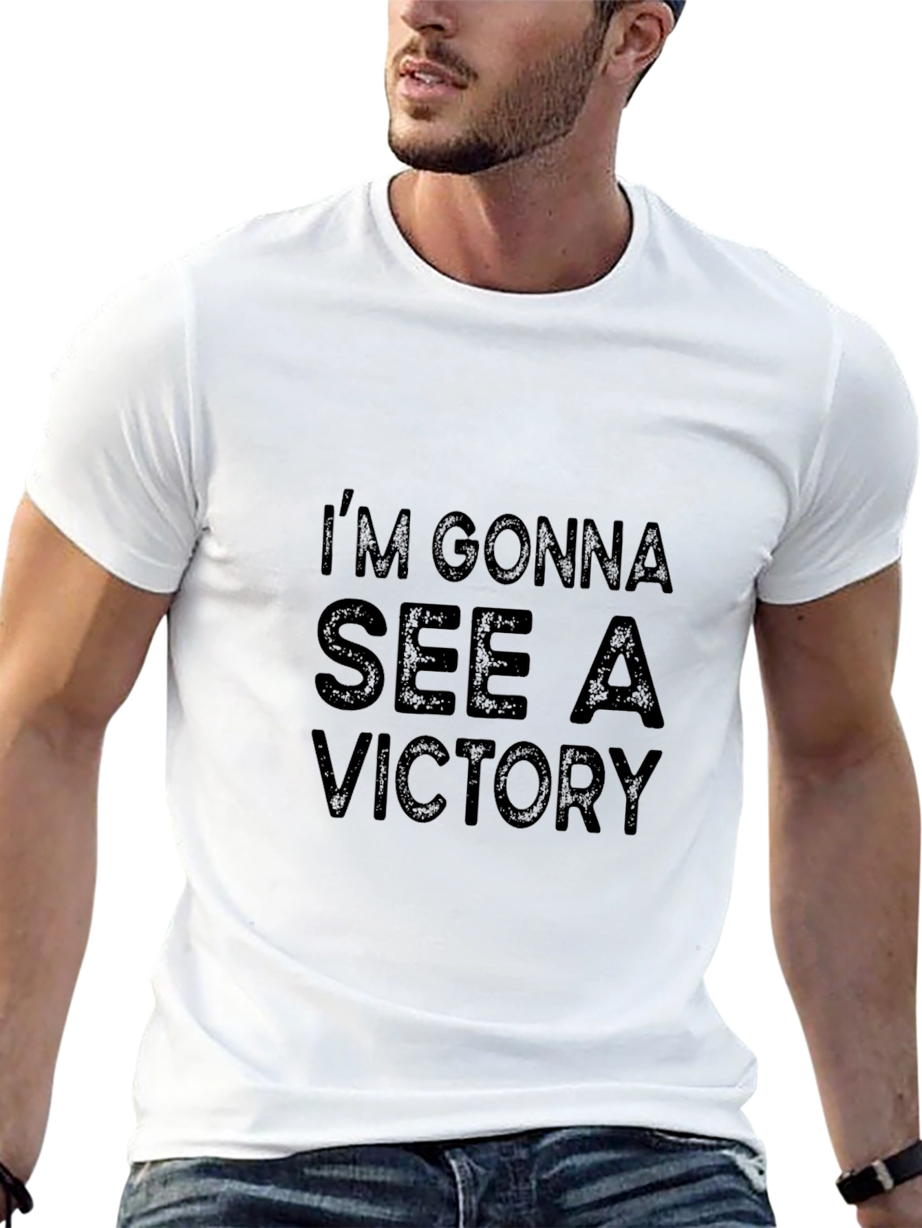 Im Gonna See a Victory T-Shirt Black