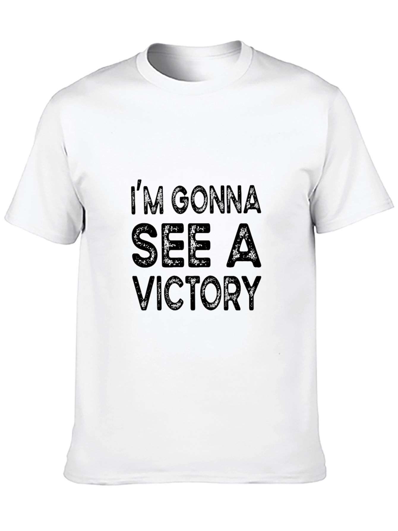Im Gonna See a Victory T-Shirt Black