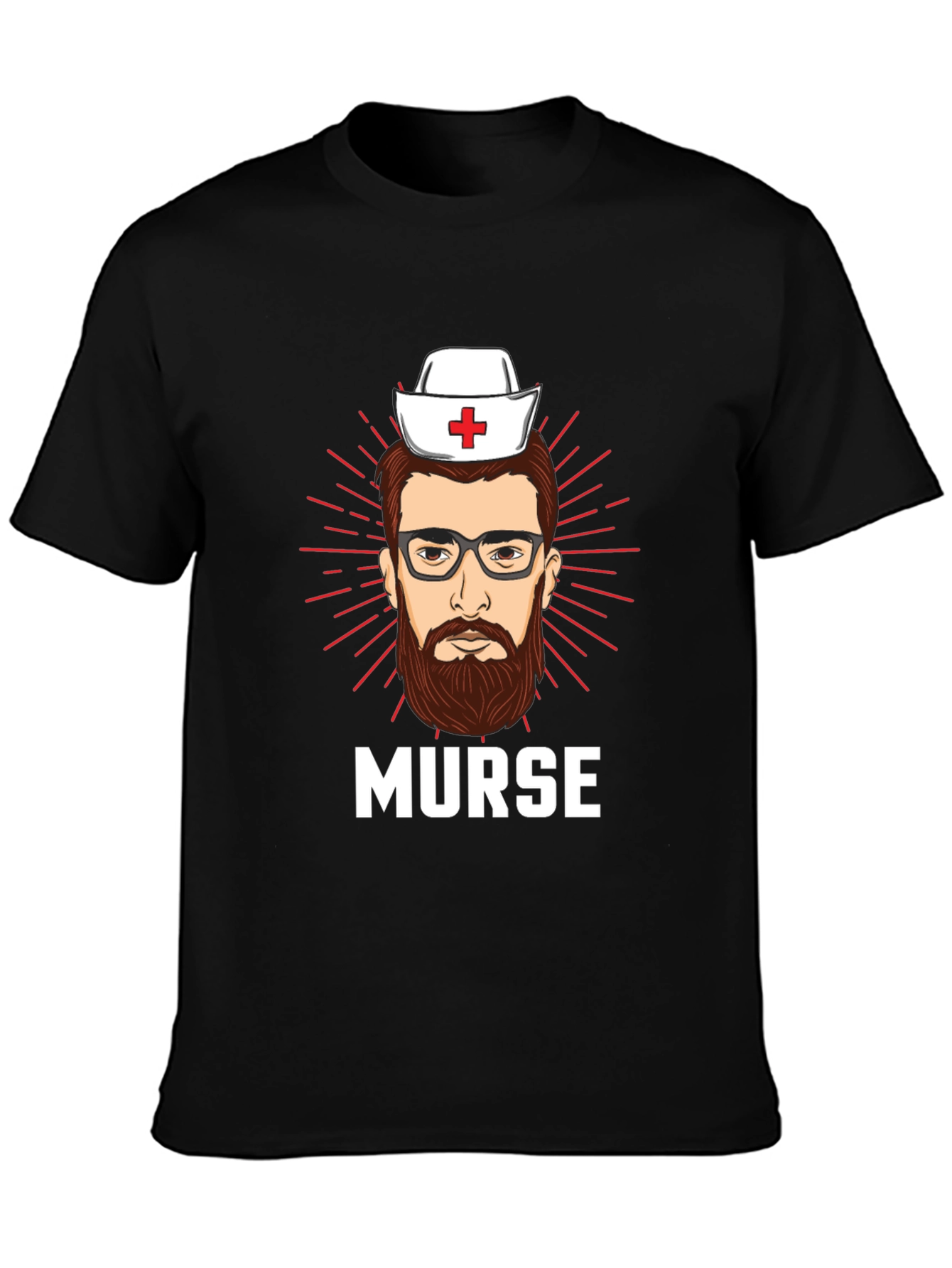 Murse T-Shirt - Male Nurse Funny Graphic Tee