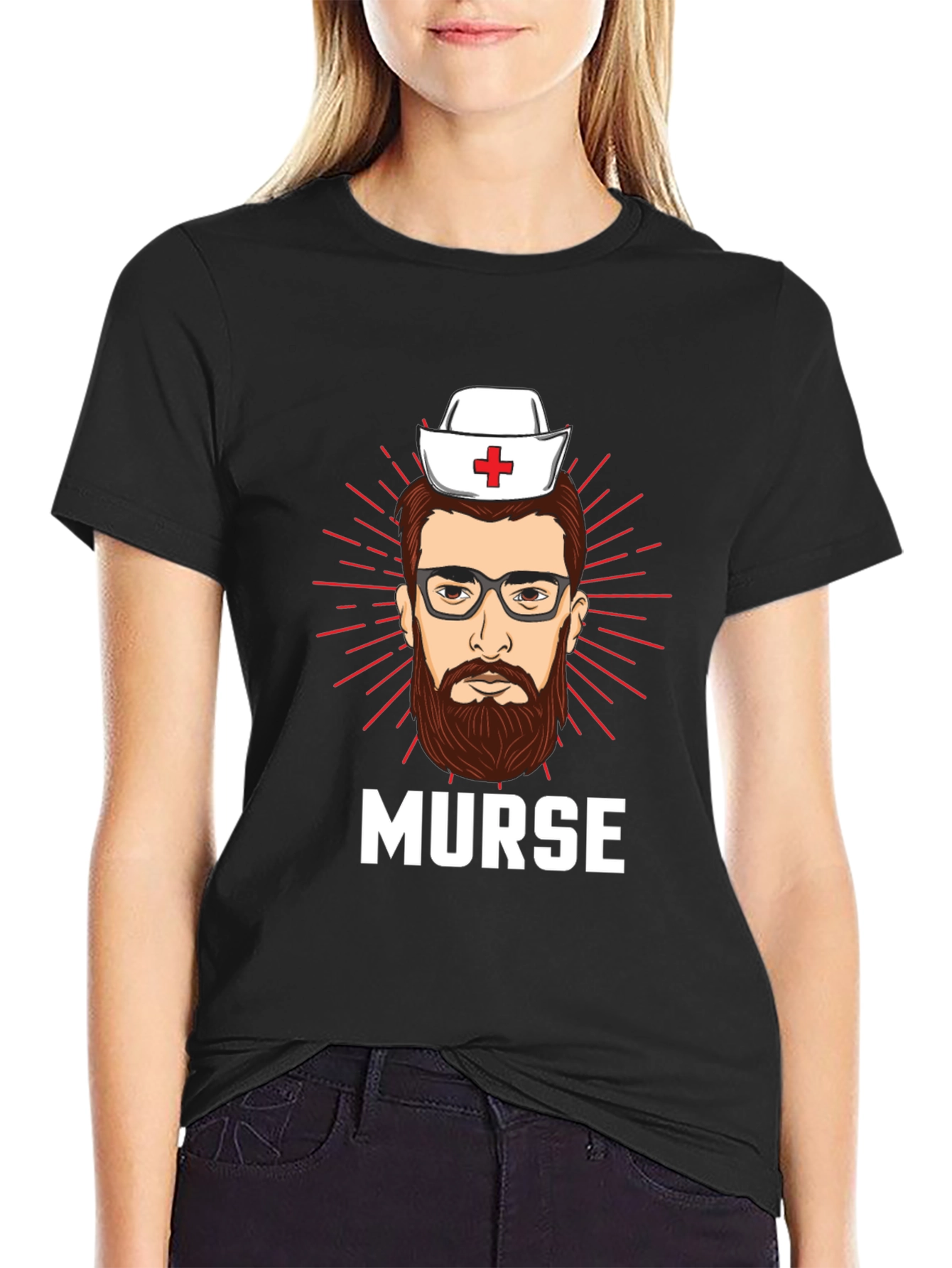 Murse T-Shirt - Male Nurse Funny Graphic Tee