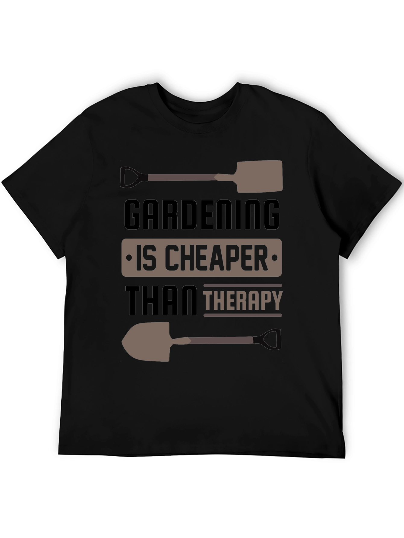 Gardening is Cheaper Than Therapy T-Shirt