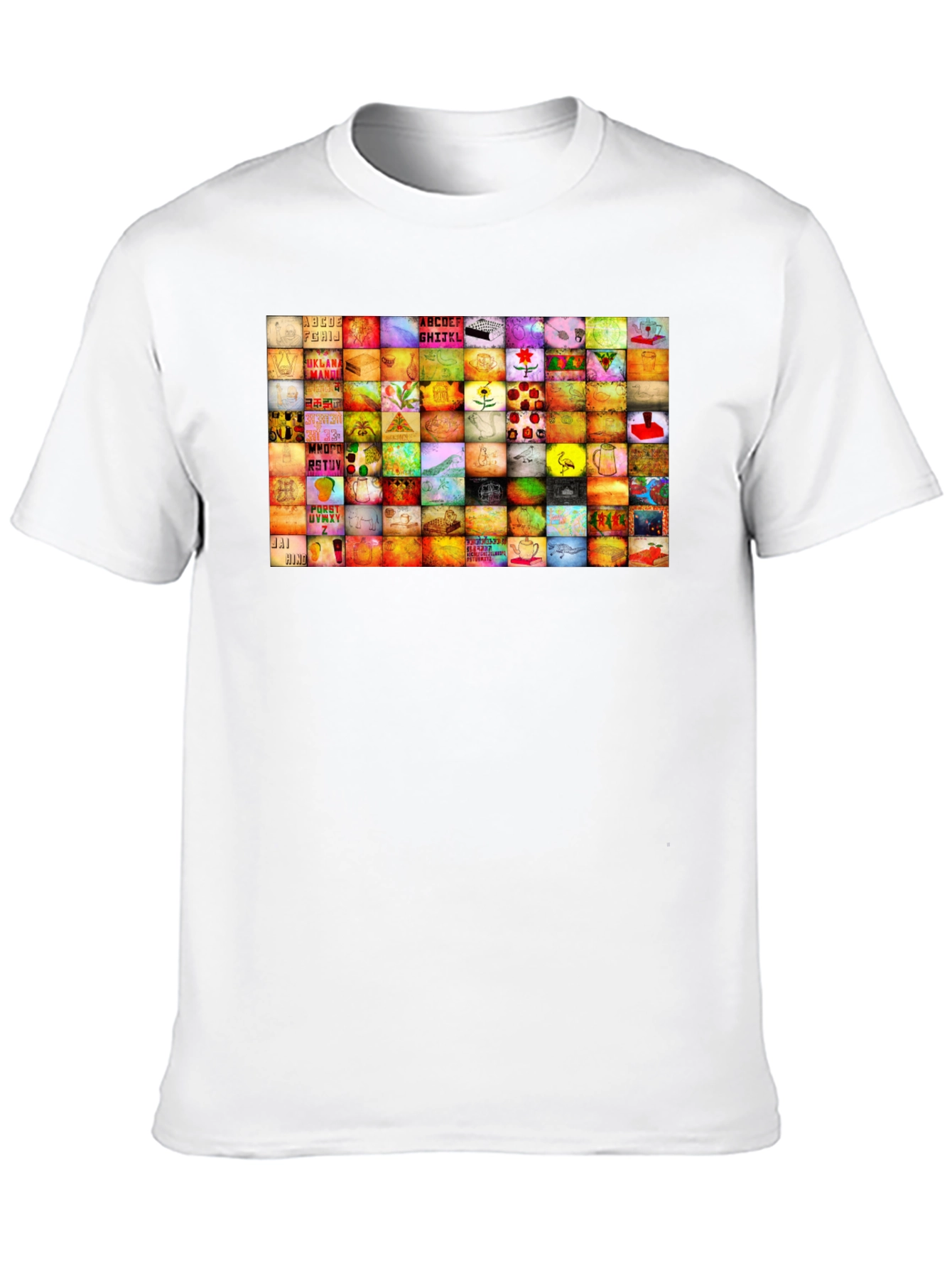 Spongebob Squarepants Collage Graphic T-Shirt