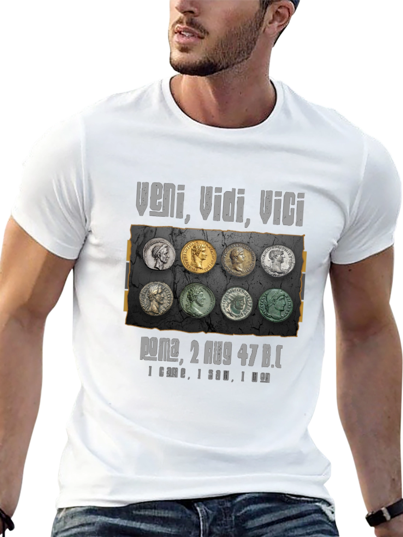 Veni Vidi Vici Roman Empire T-Shirt