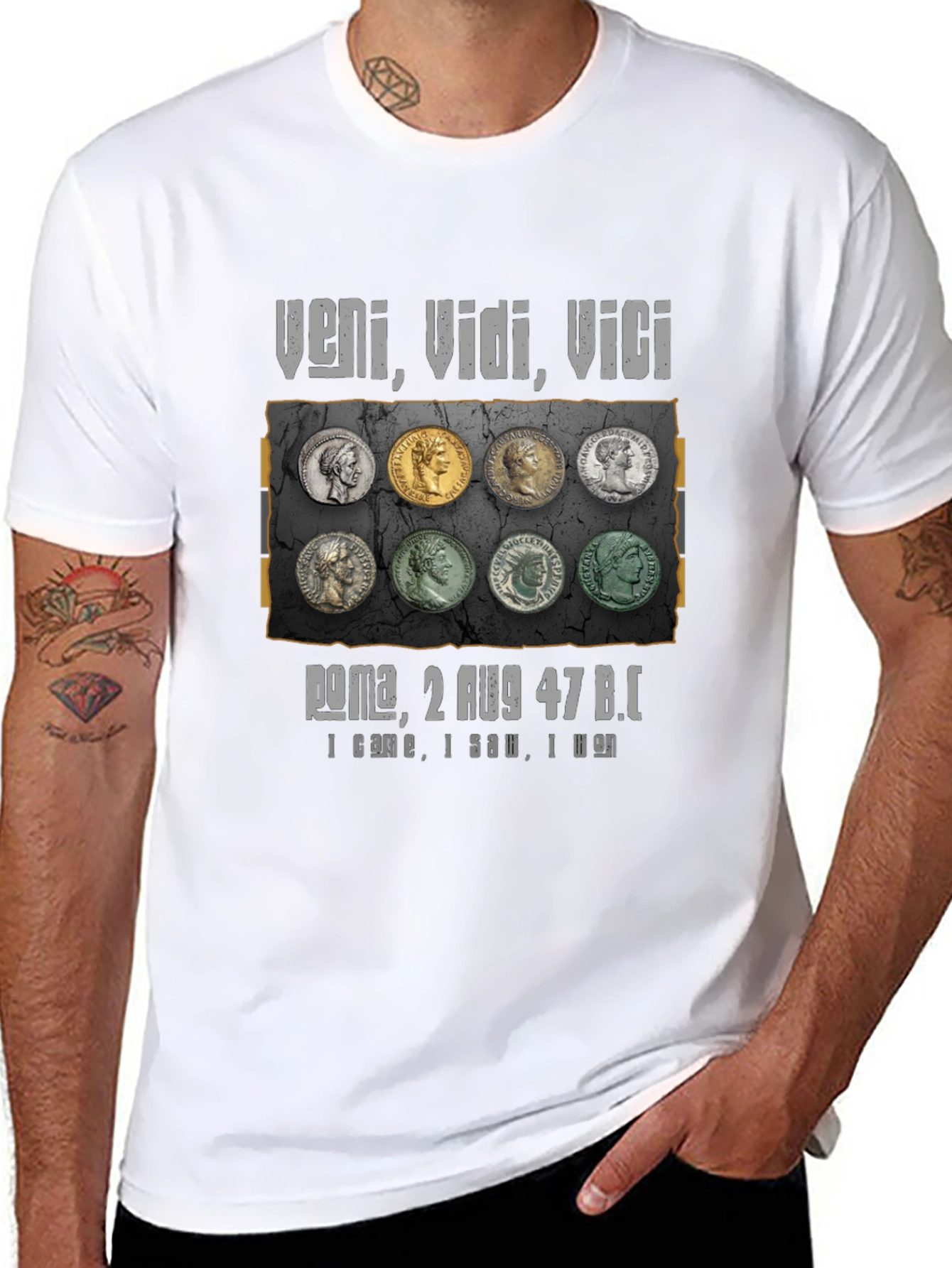 Veni Vidi Vici Roman Empire T-Shirt