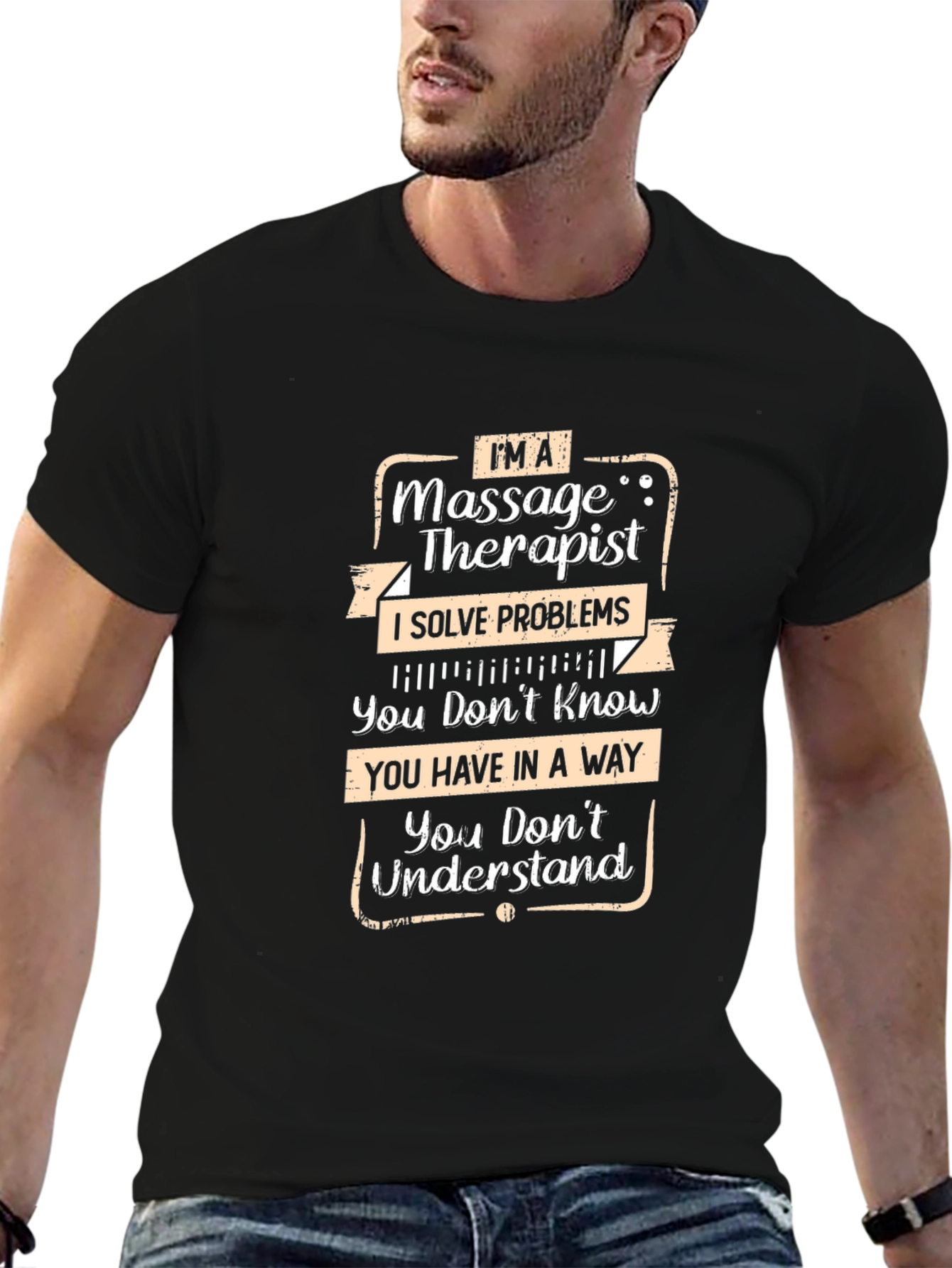 Massage Therapist T-Shirt - Problem Solver