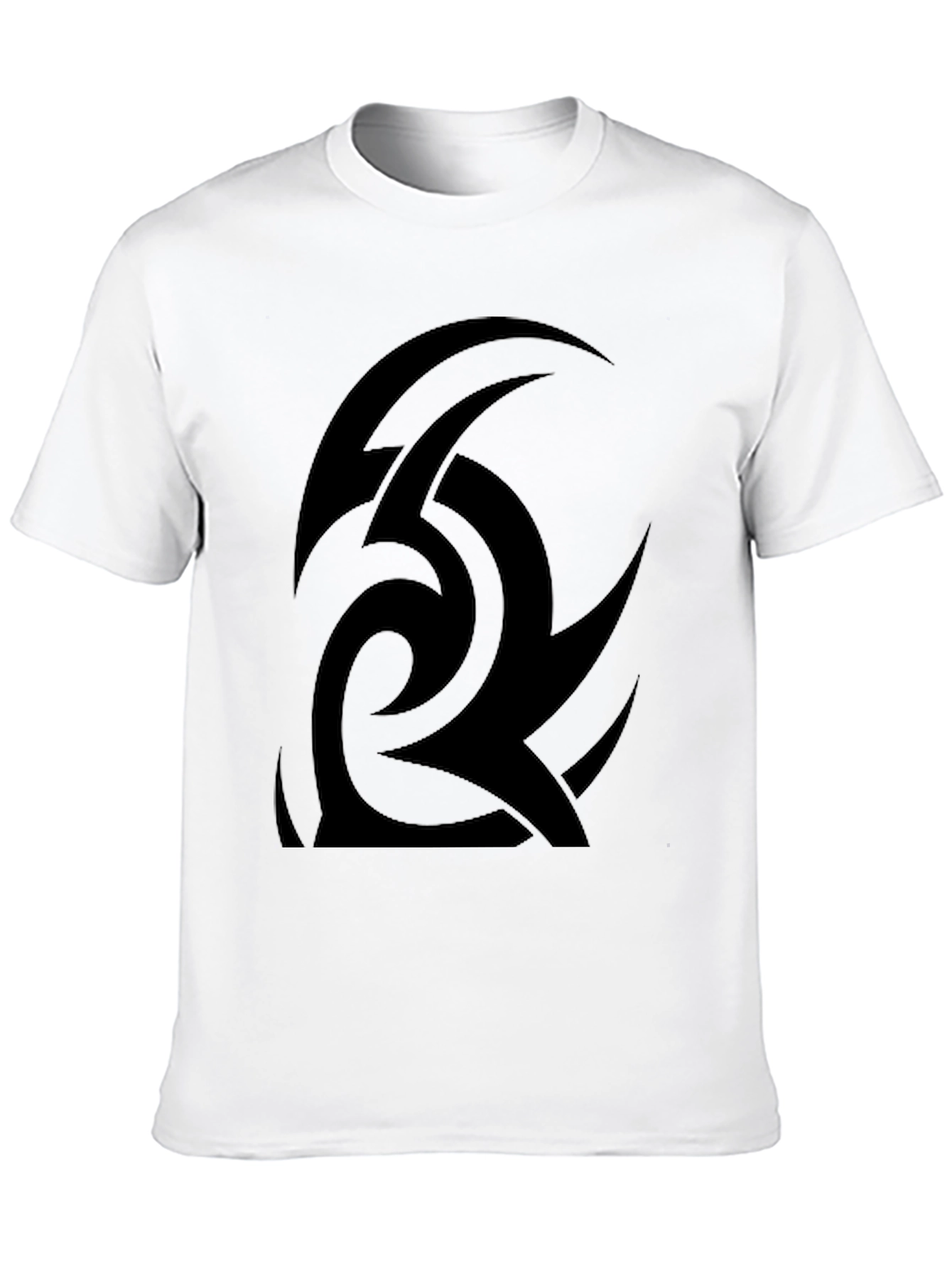 Tribal Graphic Black T-Shirt | Unique Design