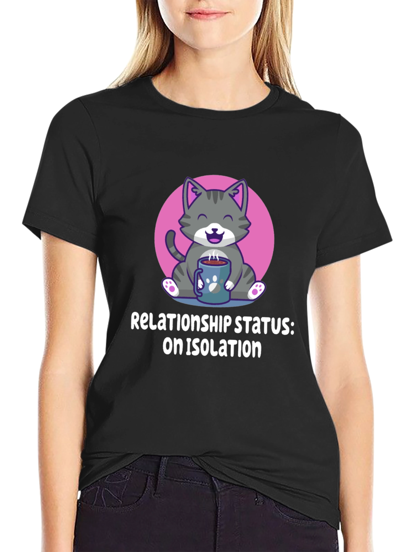 Isolation Cat T-Shirt
