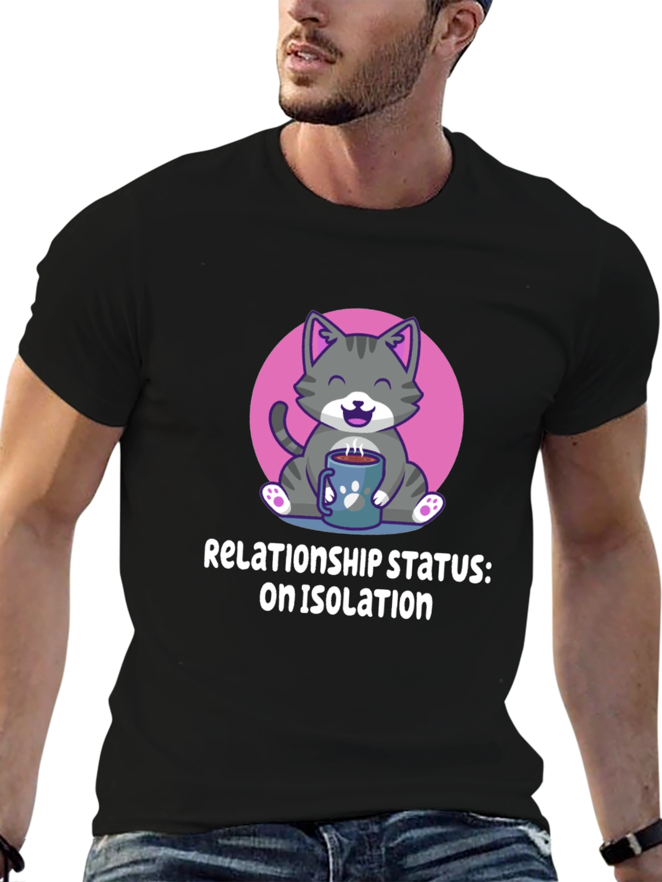 Isolation Cat T-Shirt