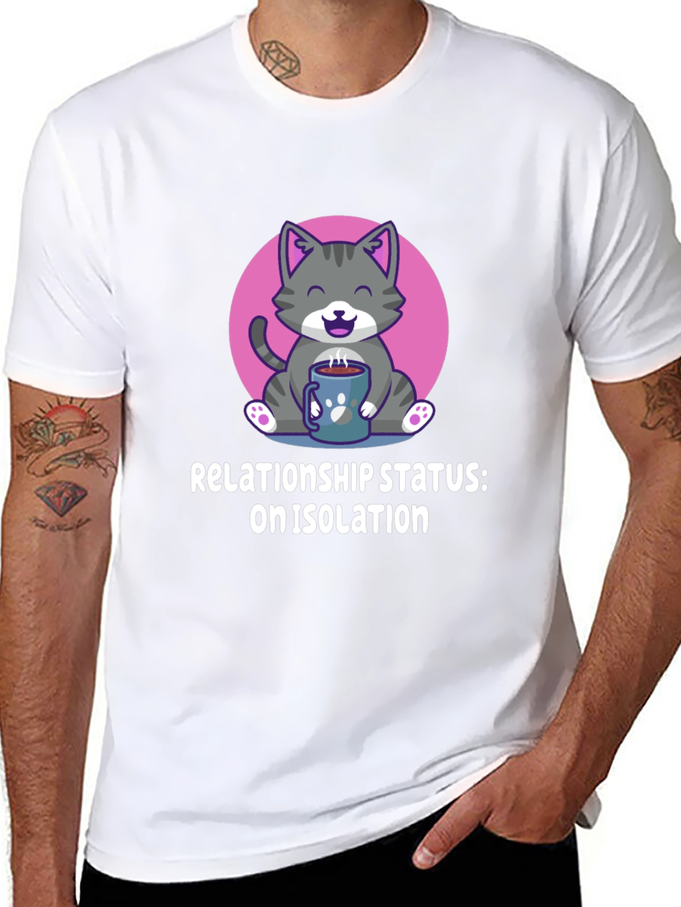 Isolation Cat T-Shirt