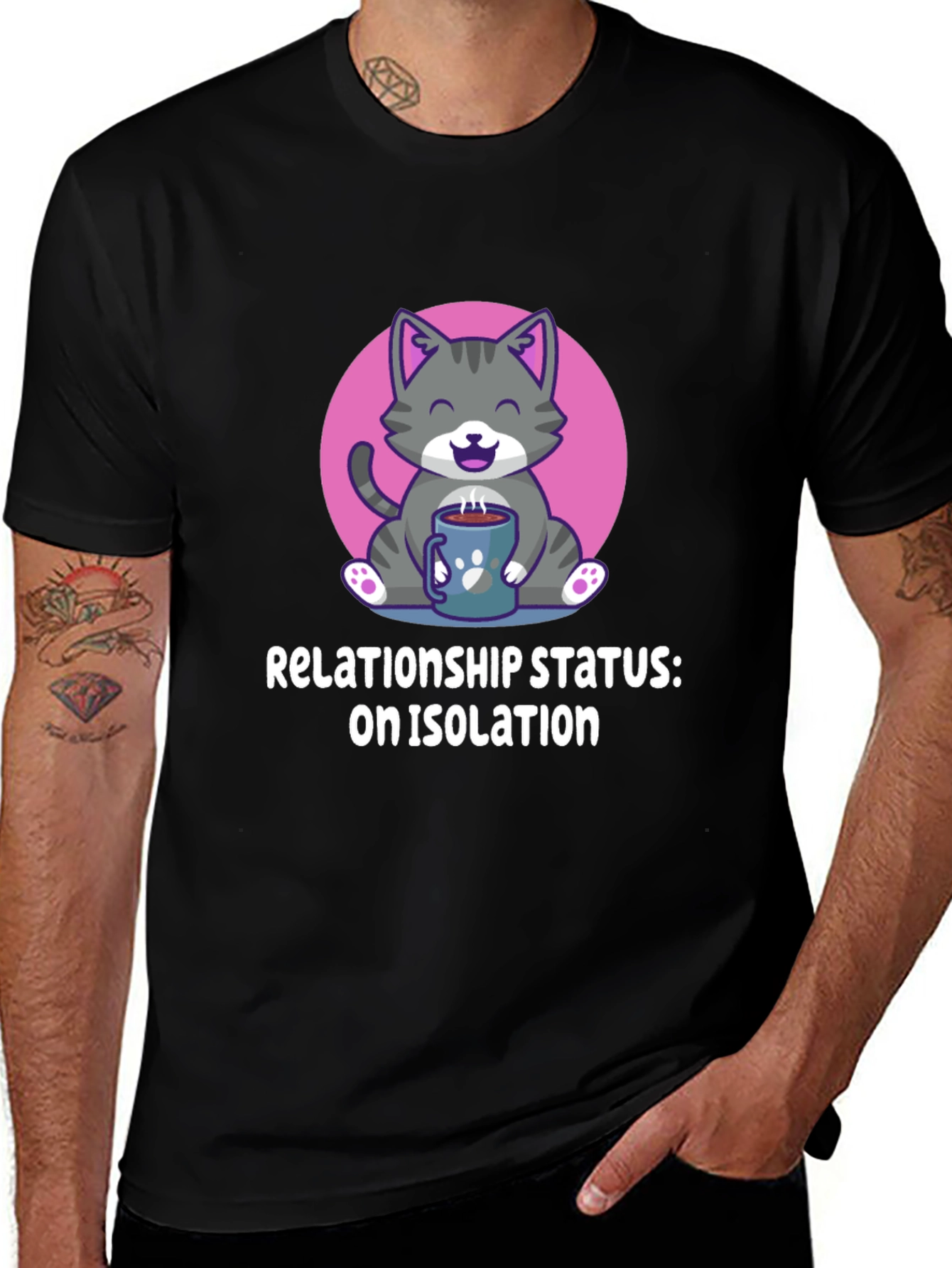 Isolation Cat T-Shirt