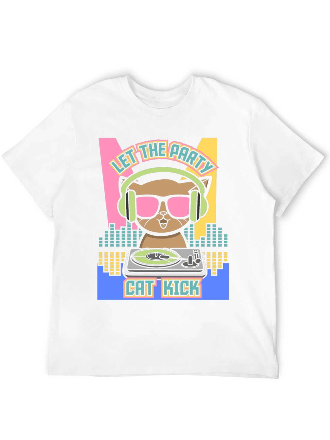 DJ Cat Kick T-Shirt