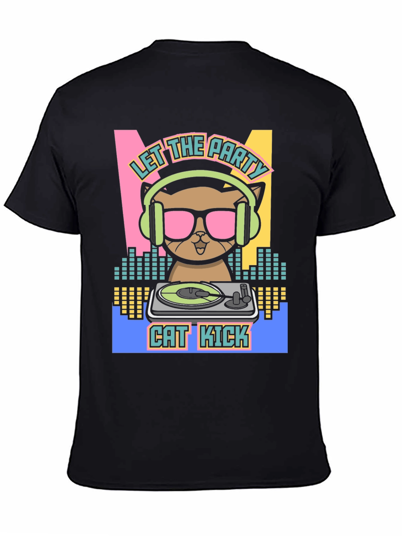 DJ Cat Kick T-Shirt