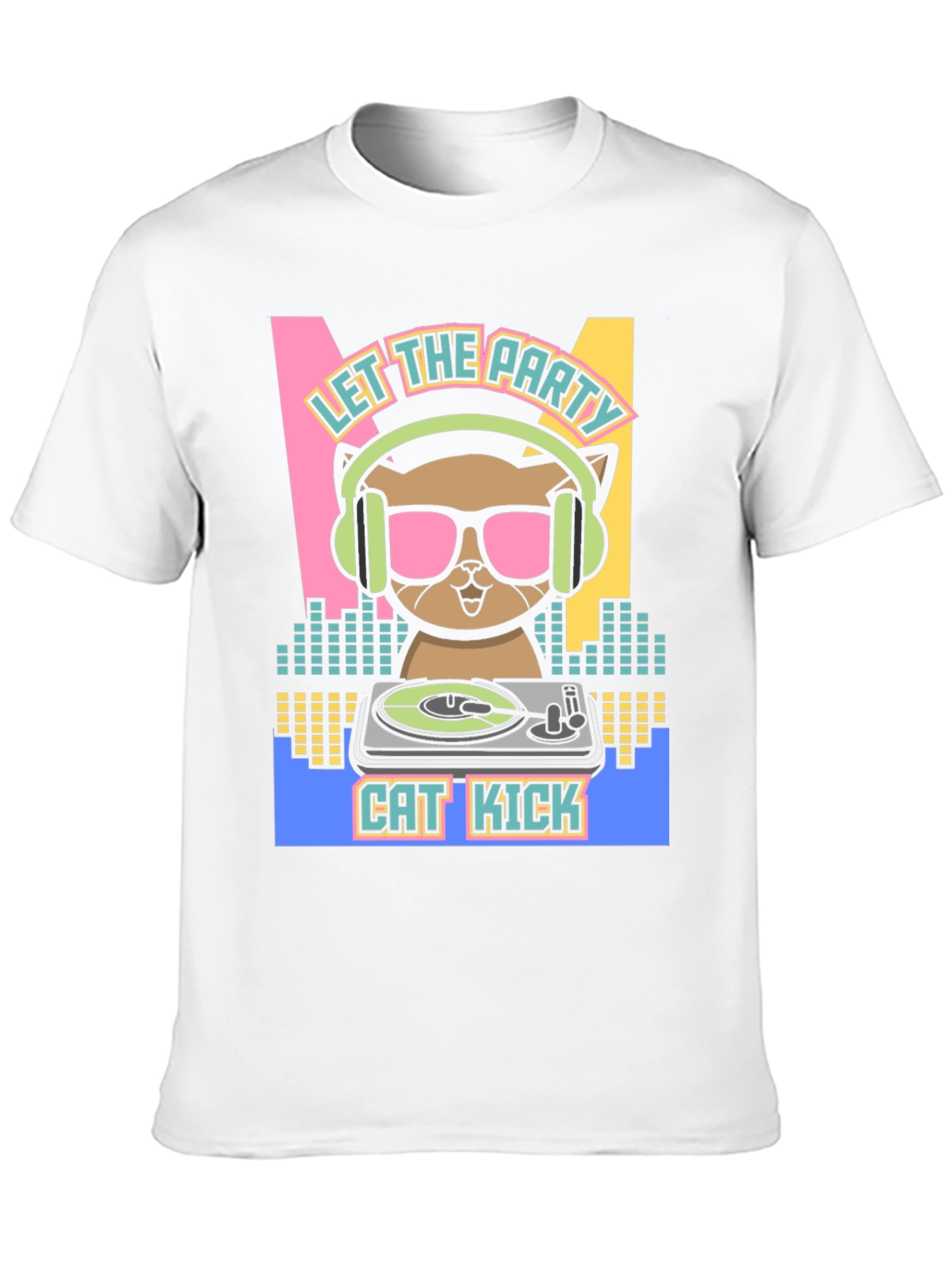 DJ Cat Kick T-Shirt