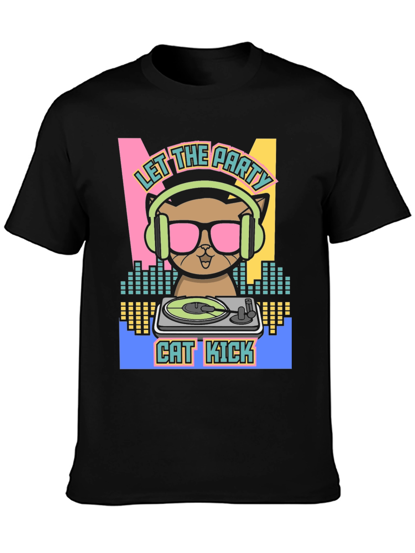 DJ Cat Kick T-Shirt