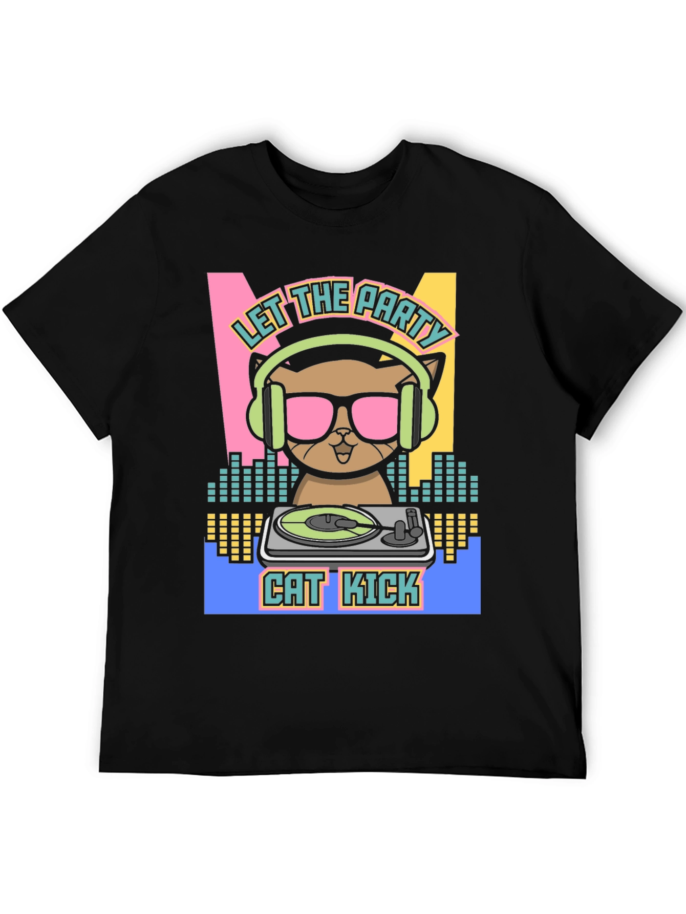 DJ Cat Kick T-Shirt