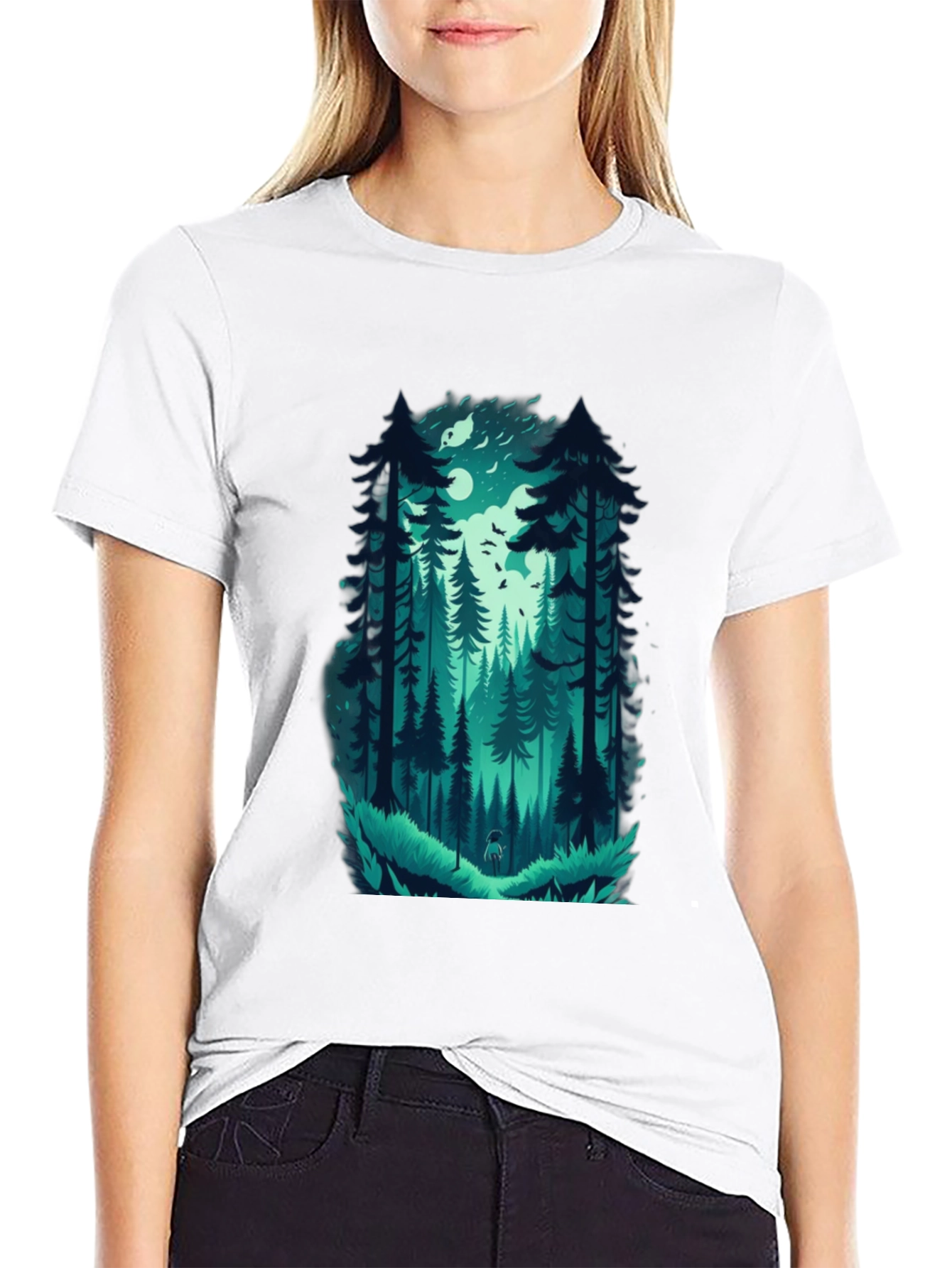 Natures Embrace Tee - Forest Design