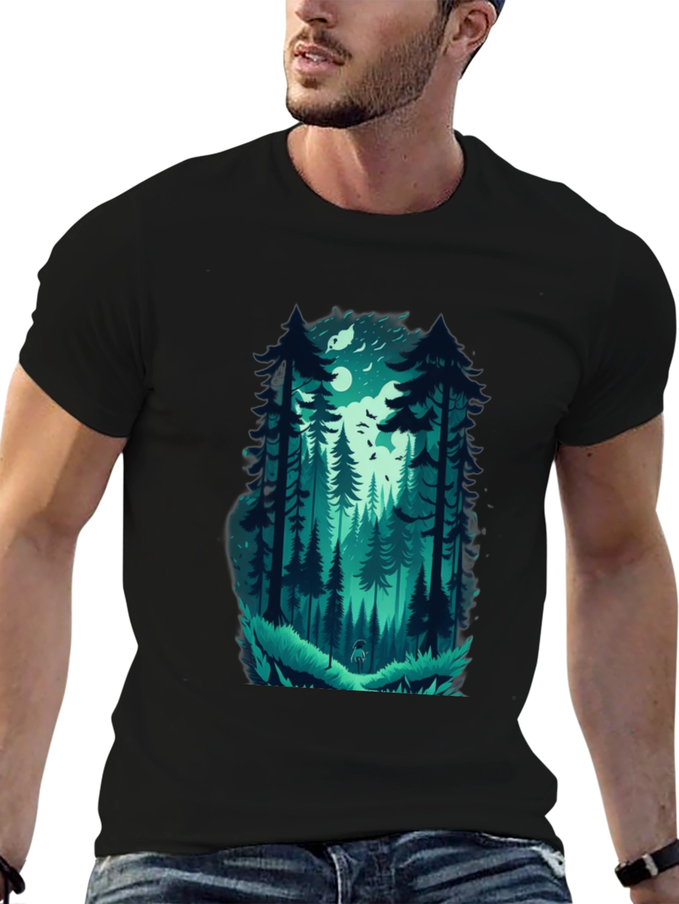 Natures Embrace Tee - Forest Design