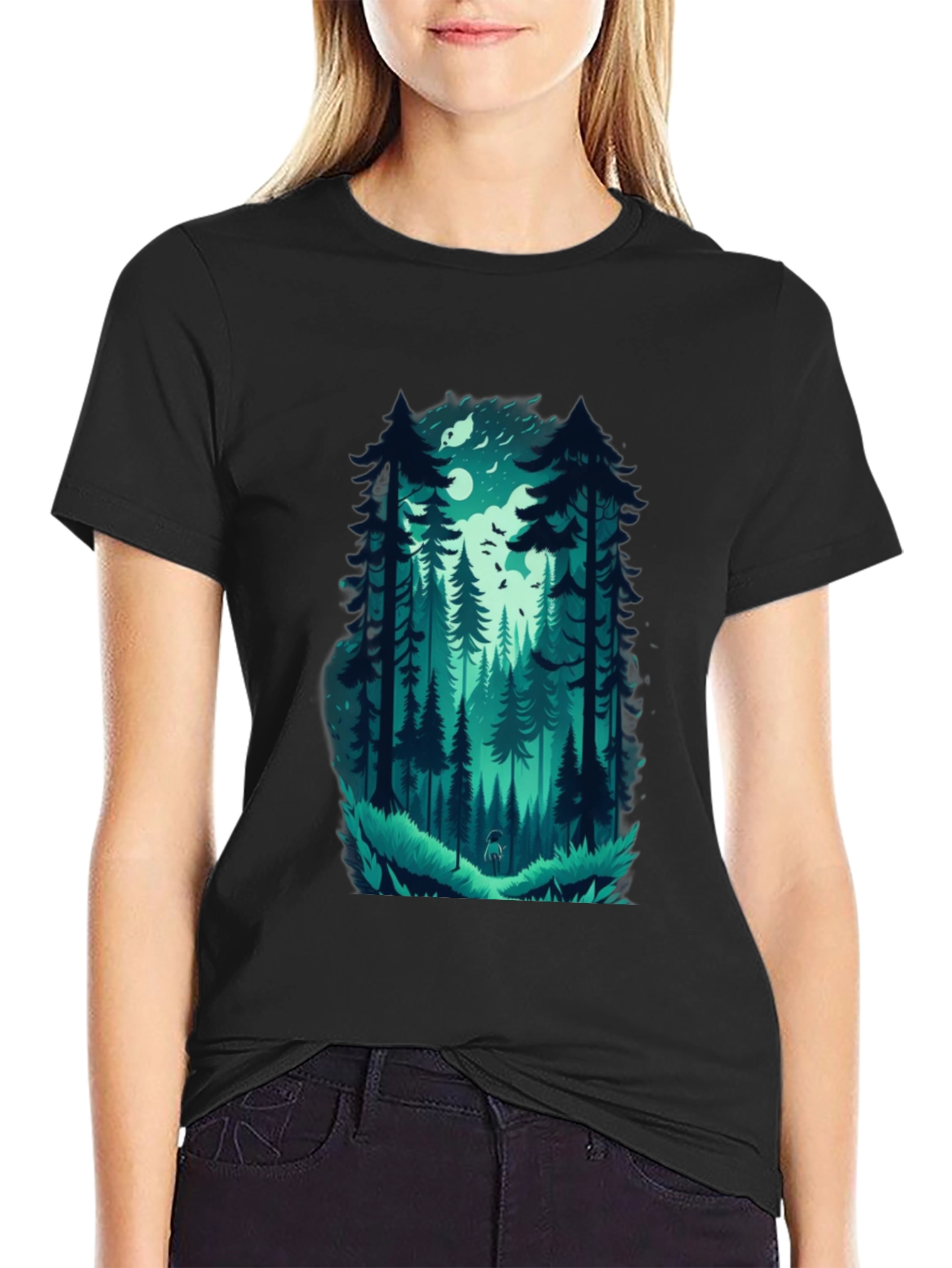 Natures Embrace Tee - Forest Design