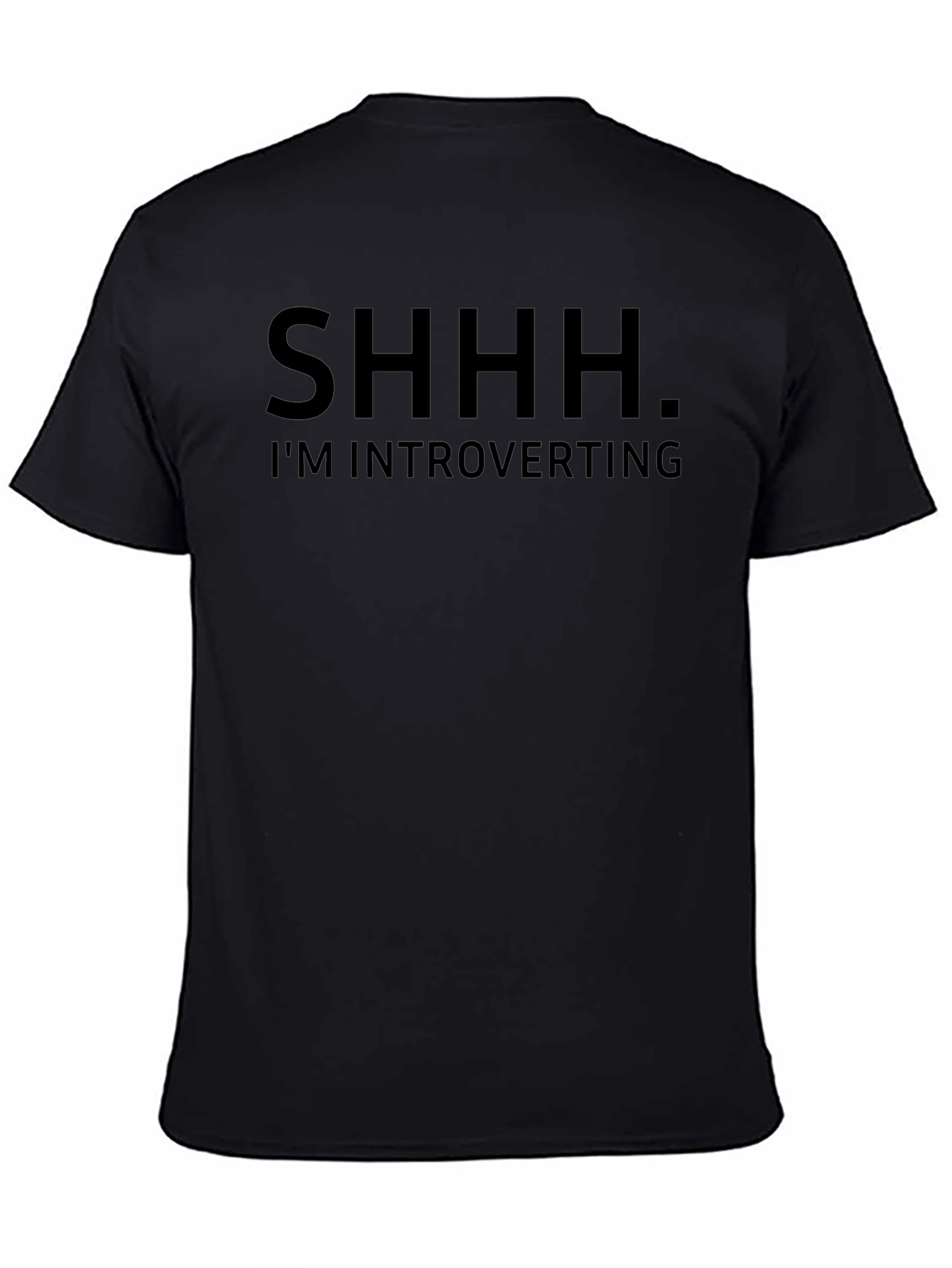 Introvert T-Shirt - SHHH Im Introverting Graphic Tee