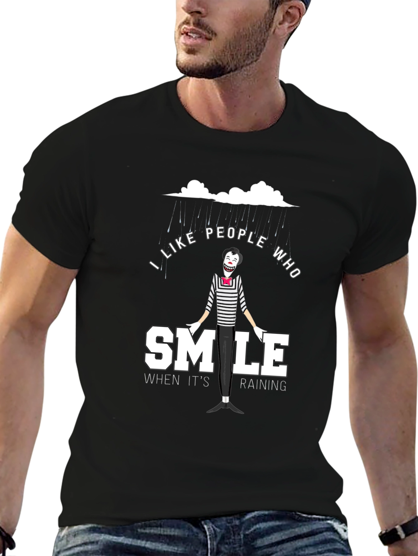 I Like People Who Smile When Its Raining T-Shirt